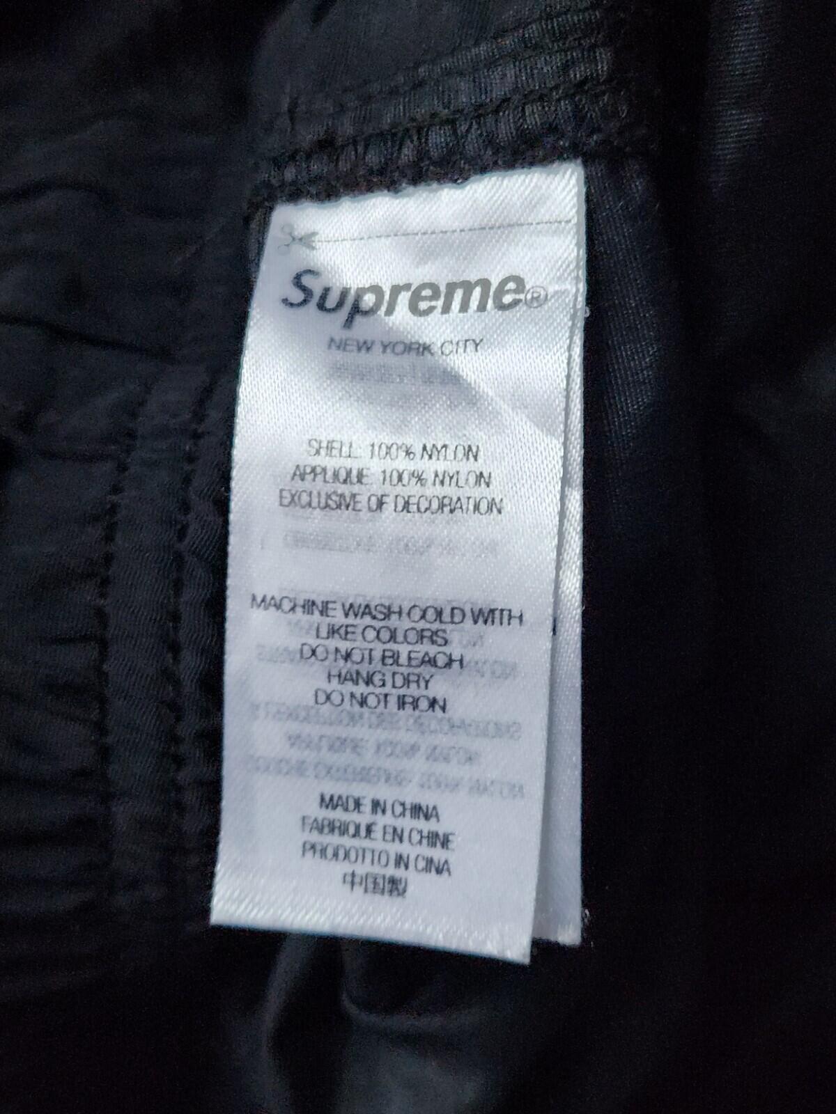 SS23 Supreme Old English Nylon Short Black Size XL