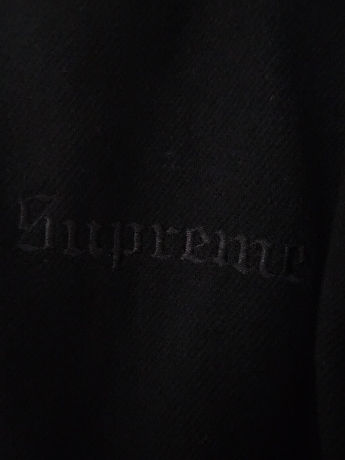 FW18 Supreme Wool N-2B Jacket Black Size L