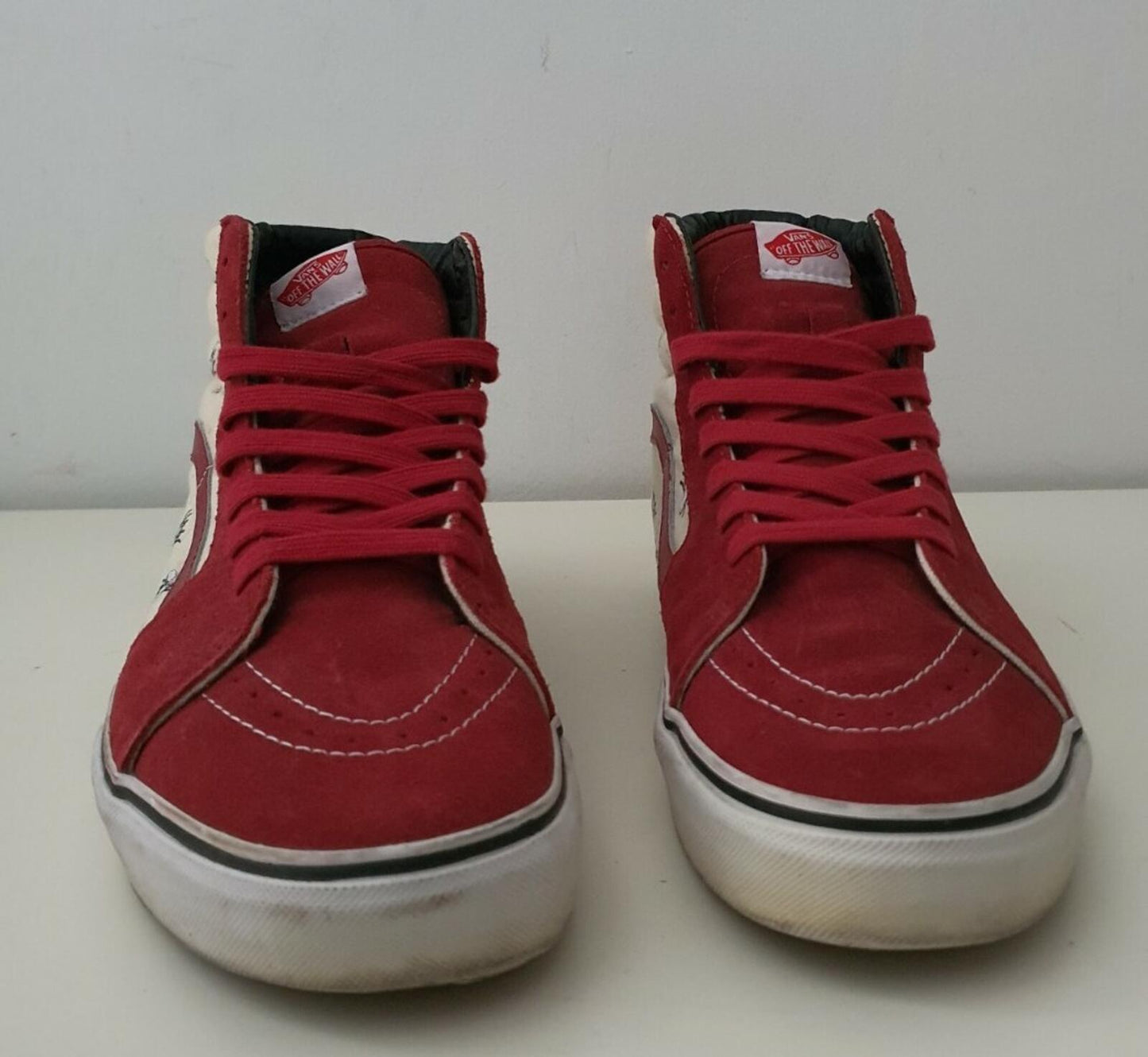 FW11 Supreme Vans SK8-Hi Pro Flies pack UK 9 US 10 EUR 43 Vintage burgundy