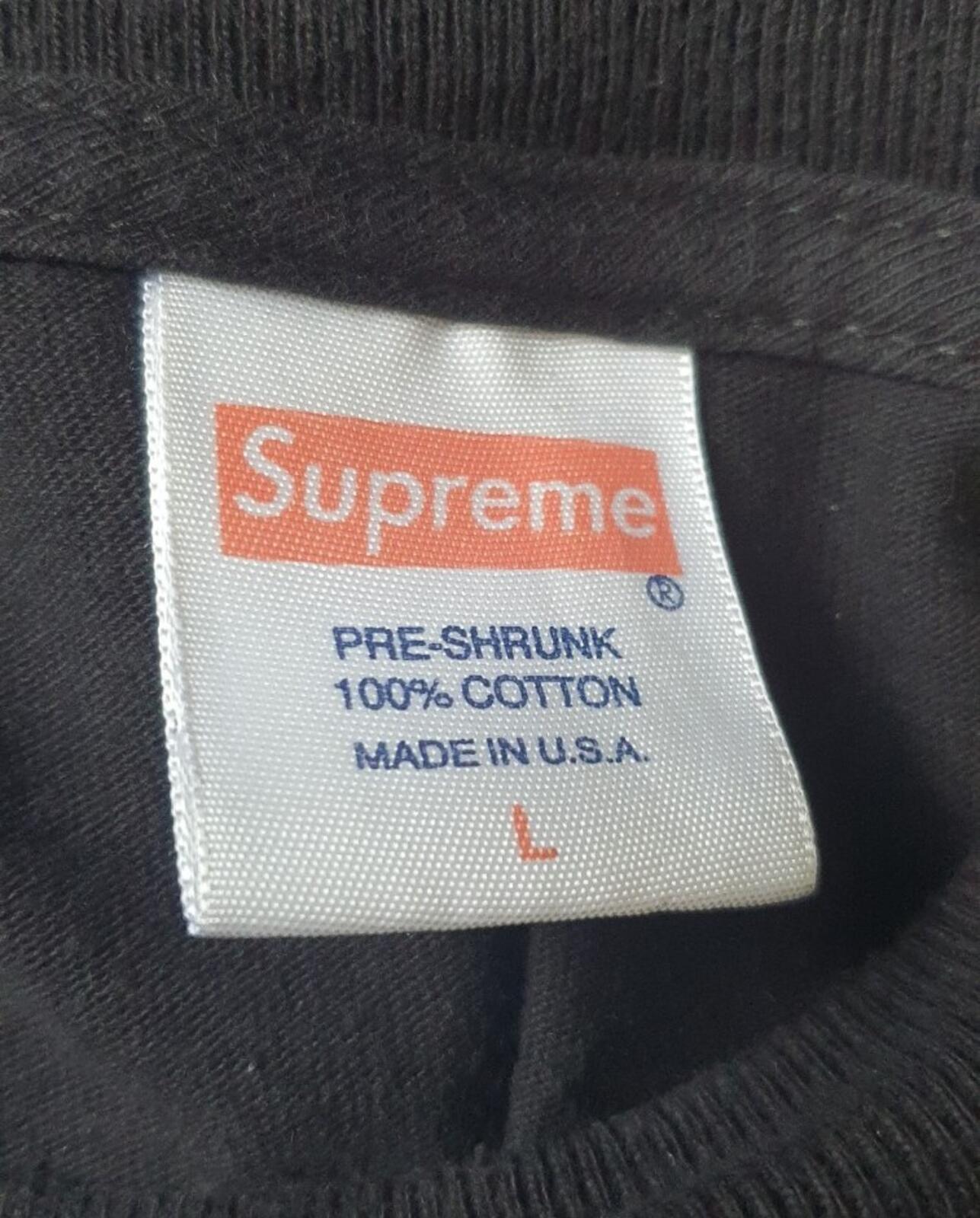 SS14 Supreme Riot Tee Size L Black