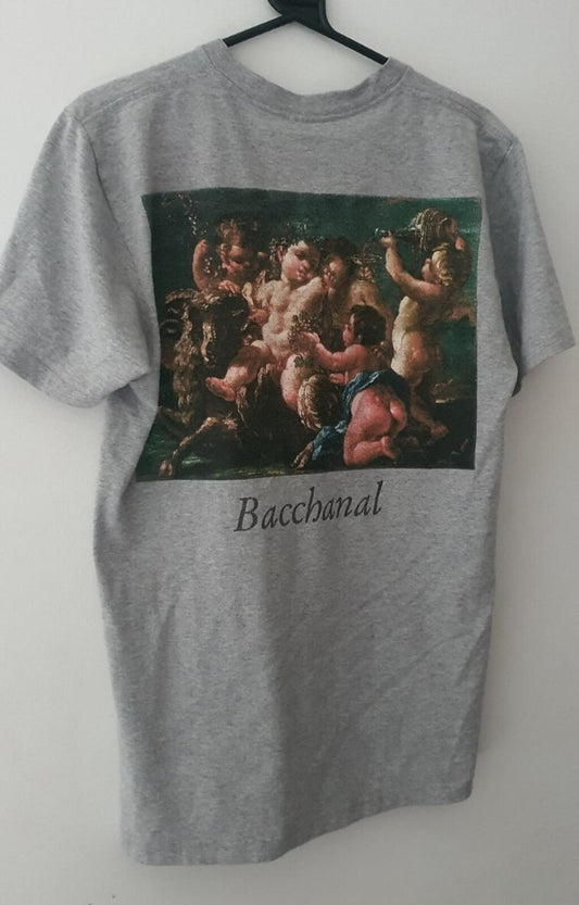 SS15 Supreme Bacchanal T-Shirt Grau Größe Medium M Selten