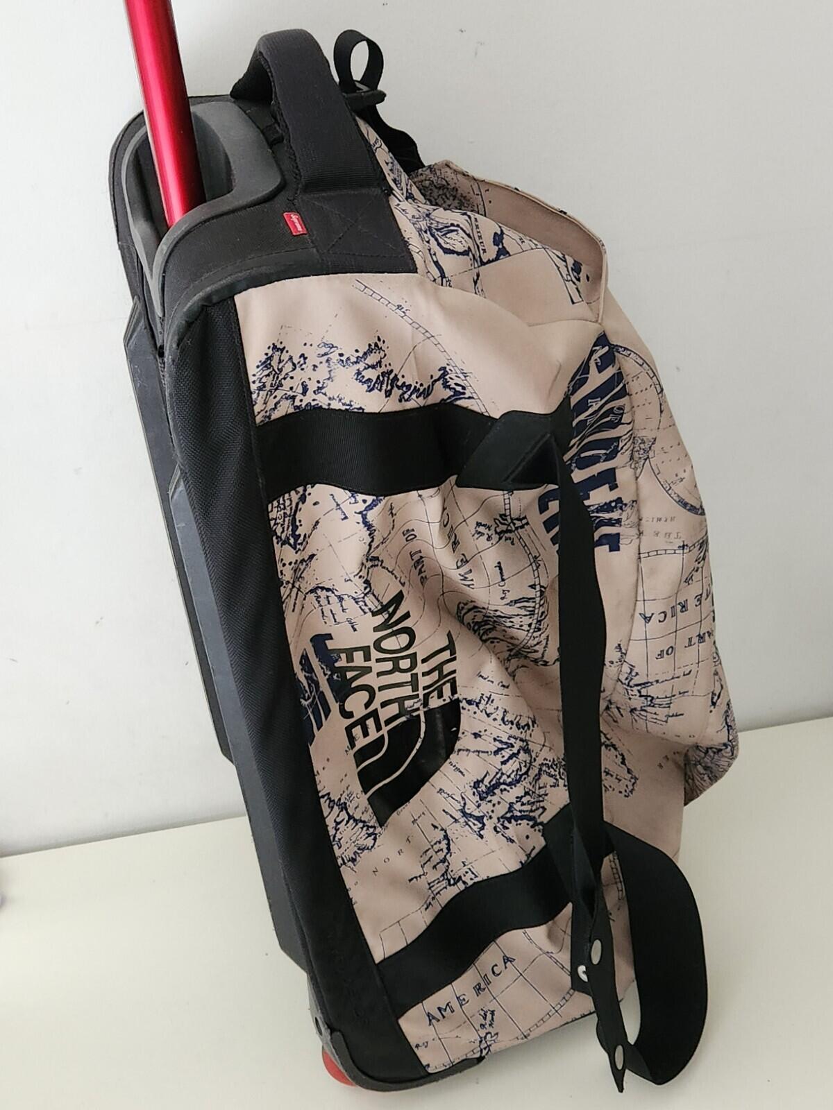 SS12 Supreme x The North Face Wayfinder 25 Rolling Bag Rare Vintage 2012 Duffle