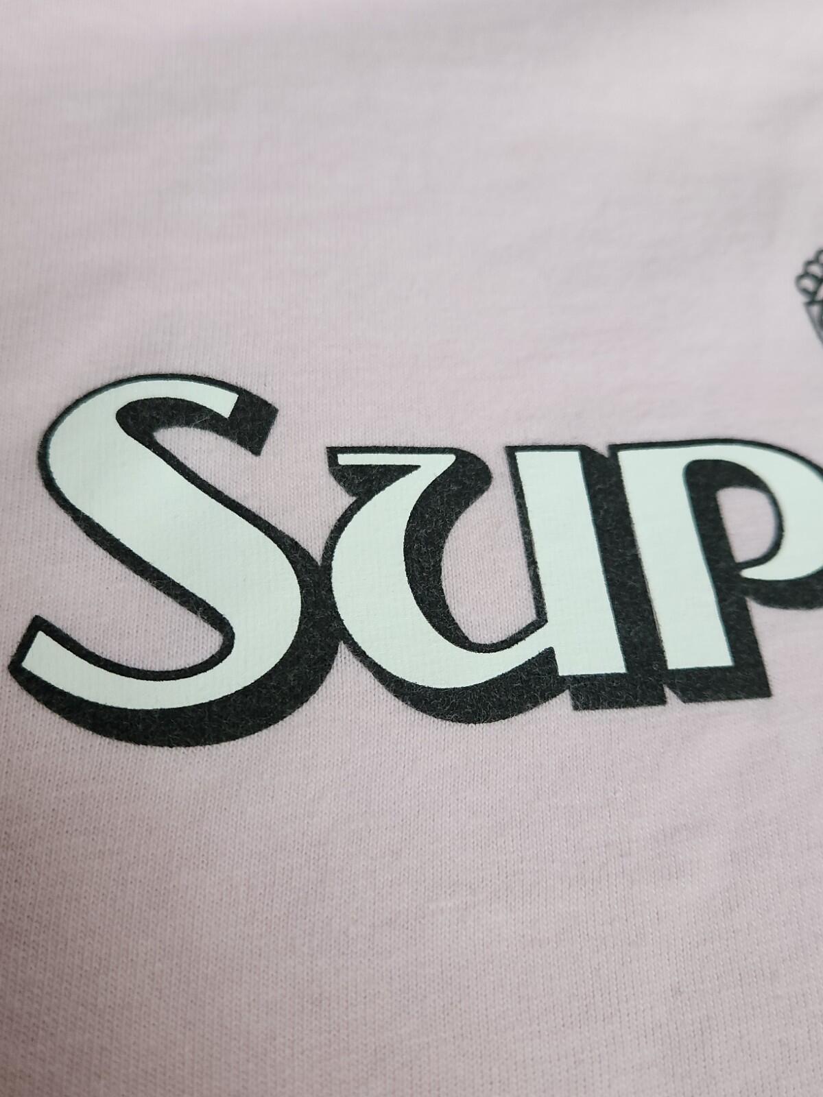 SS23 Supreme Crown Tee Hellrosa T-Shirt Größe S Small