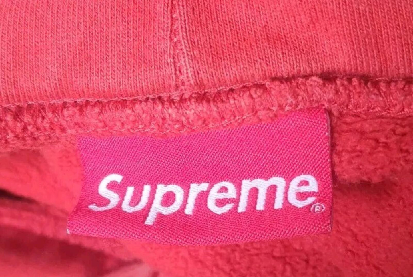 FW21 Supreme Guardian Hooded Sweatshirt Red hoodie size L Large Angel Wings