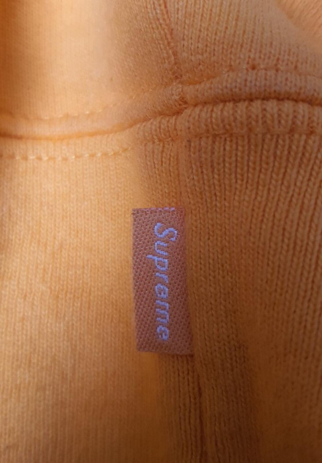 Sudadera con capucha Supreme x Spitfire SS18 Talla L, naranja