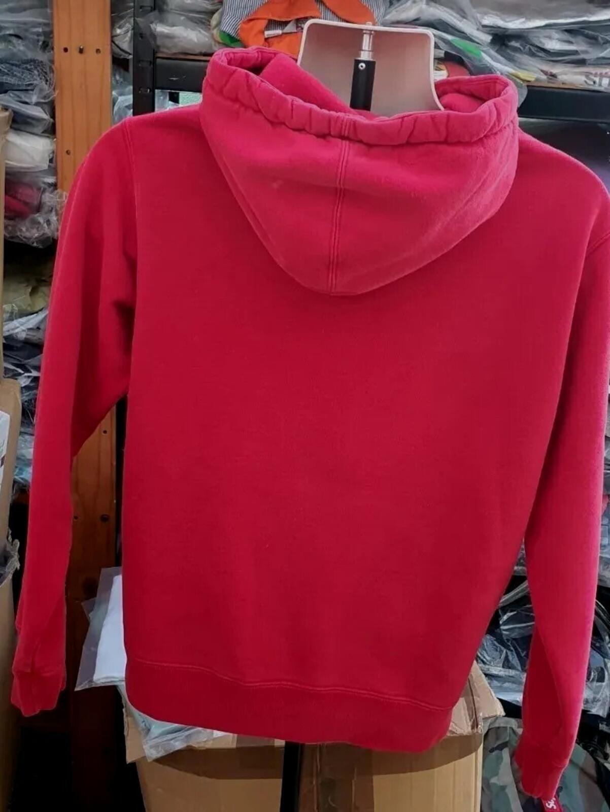 SS19 Supreme Set In Hooded Sweatshirt roter Hoodie Größe S small