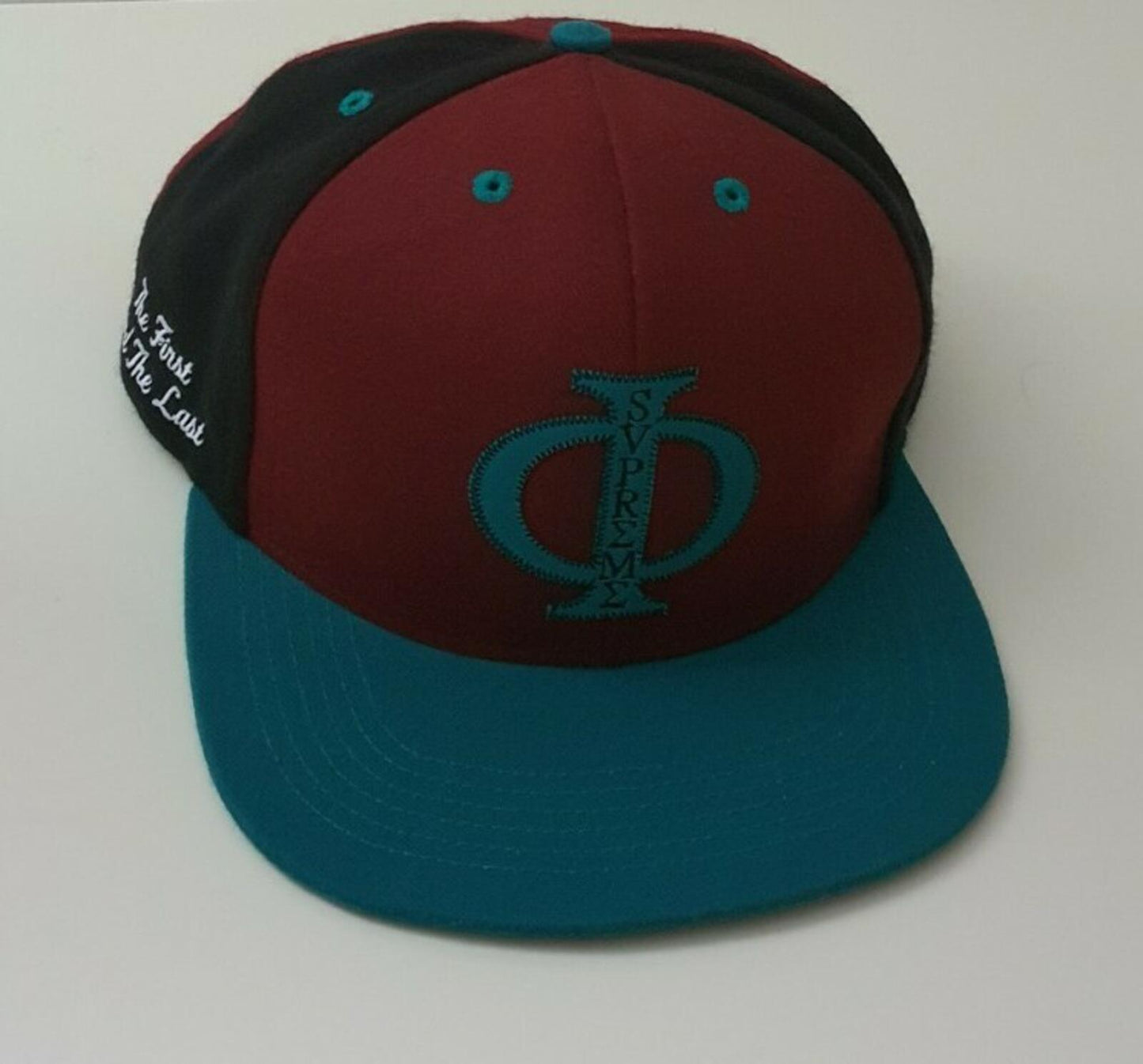 FW13 Supreme Starter Phi 6-Panel Hut Kappe Snapback Sehr Selten 2013 Vintage