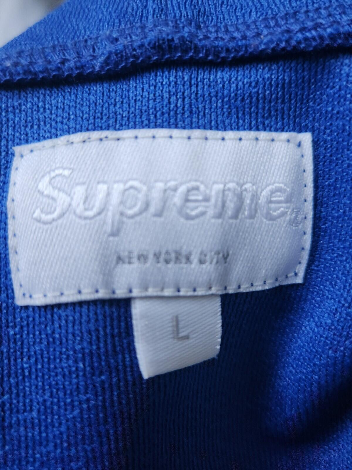 FW17 Supreme Hockey Jersey Blue Size L