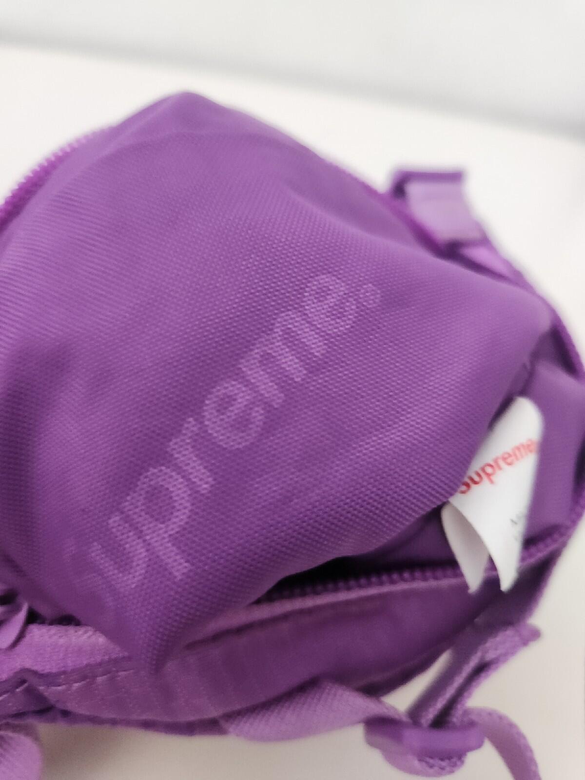 FW21 Supreme Neck Pouch Bag Lila Wasserabweisend