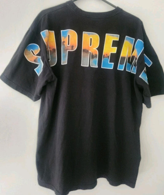 FW17 Supreme Crash Tee Black T-shirt Size XL