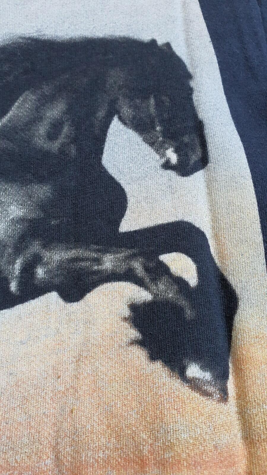FW14 Supreme Stalion navy Long sleeve L/S Tee size medium M