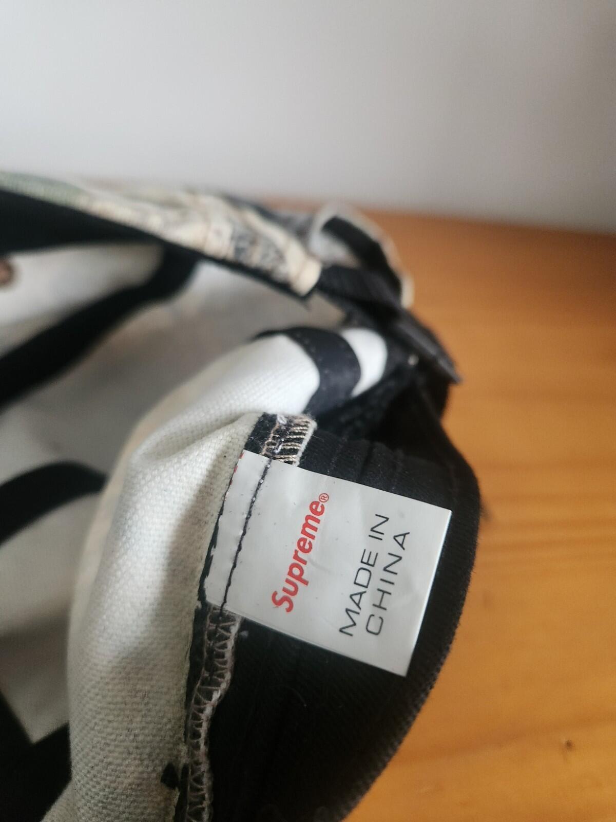 SS20 Supreme Bling Camp Cap Box Logo