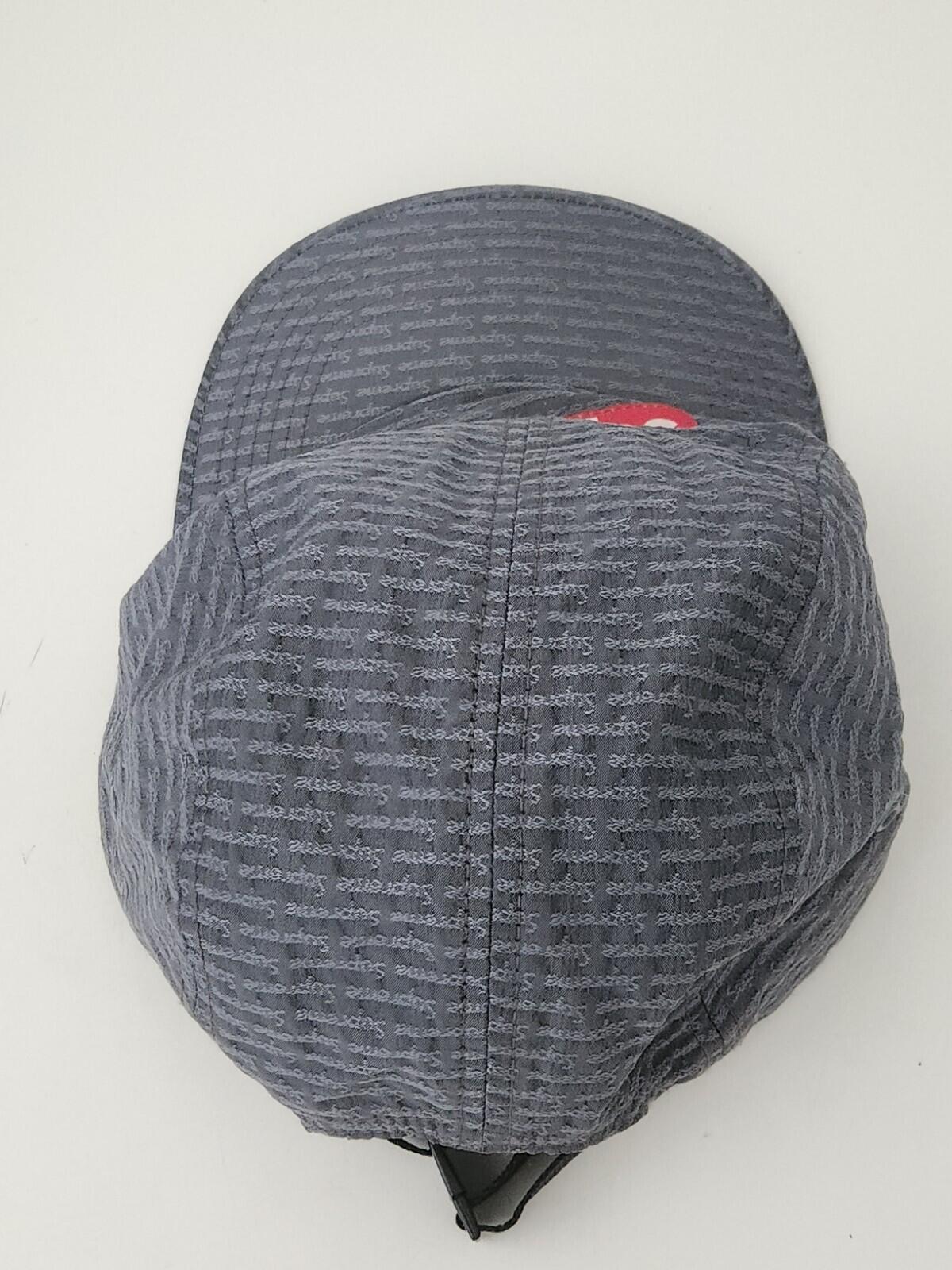 SS13 Supreme Repeater camp cap Grey hat vintage Very Rare 2013 Red Box Logo