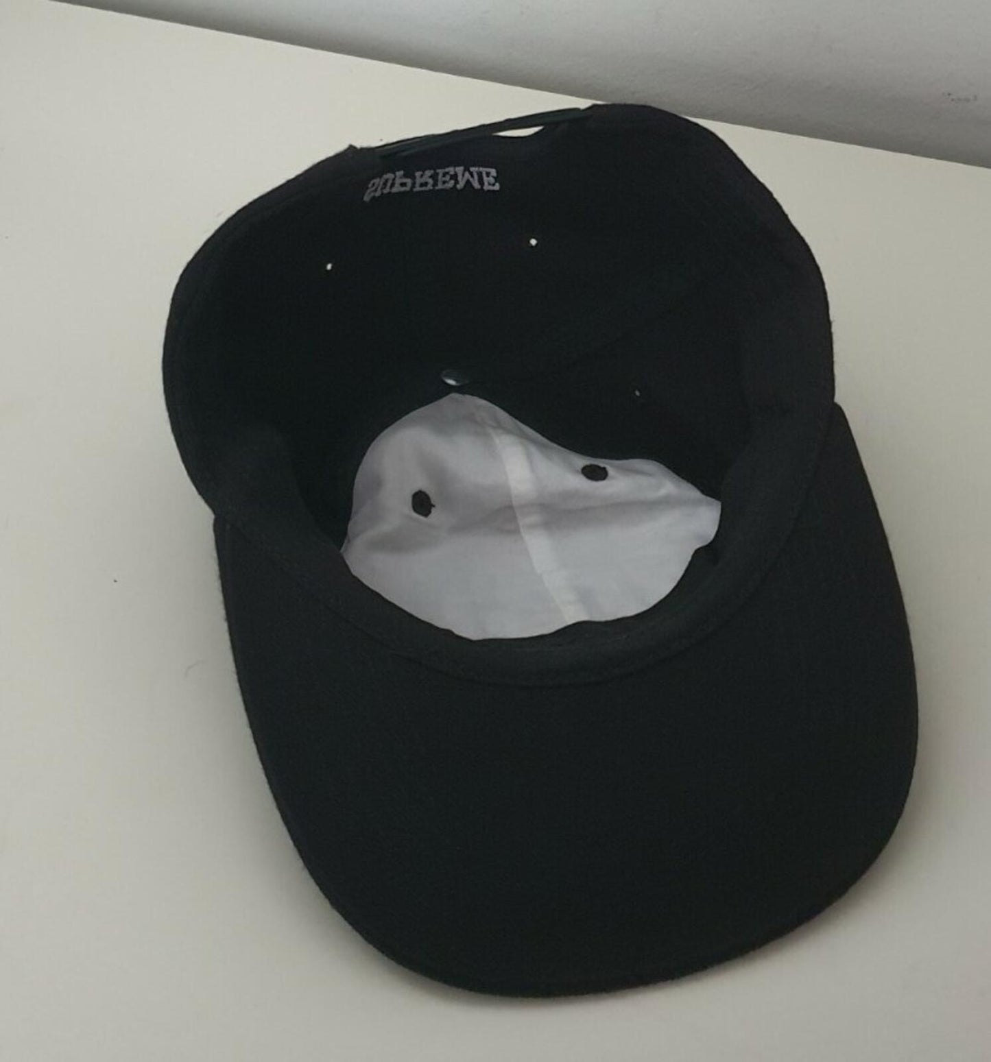 SS20 Supreme Supreme Team 6-panel Cap Black