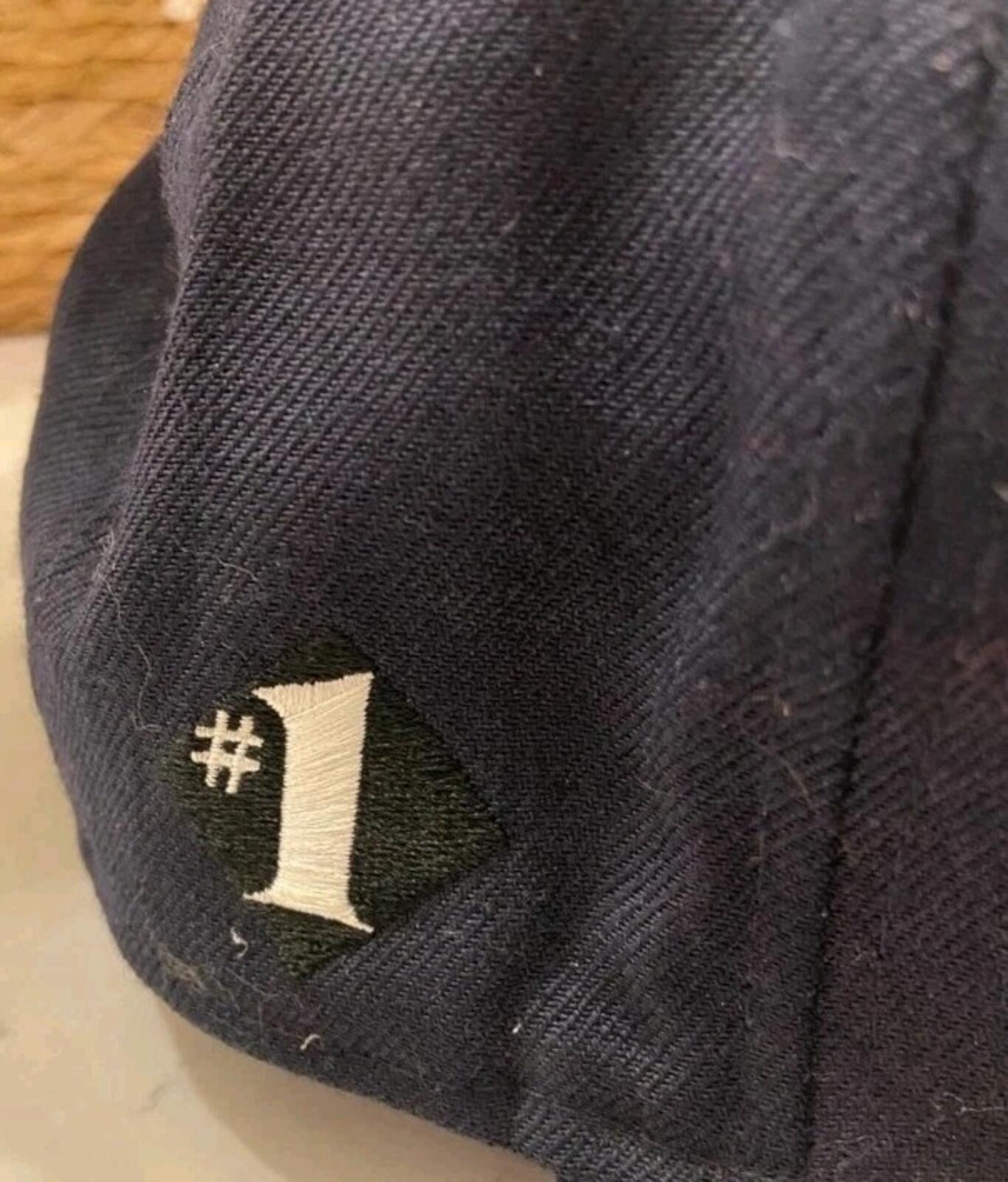 SS12 Supreme NO 1 Script New Era 59fifty fitted cap size 7 3/8