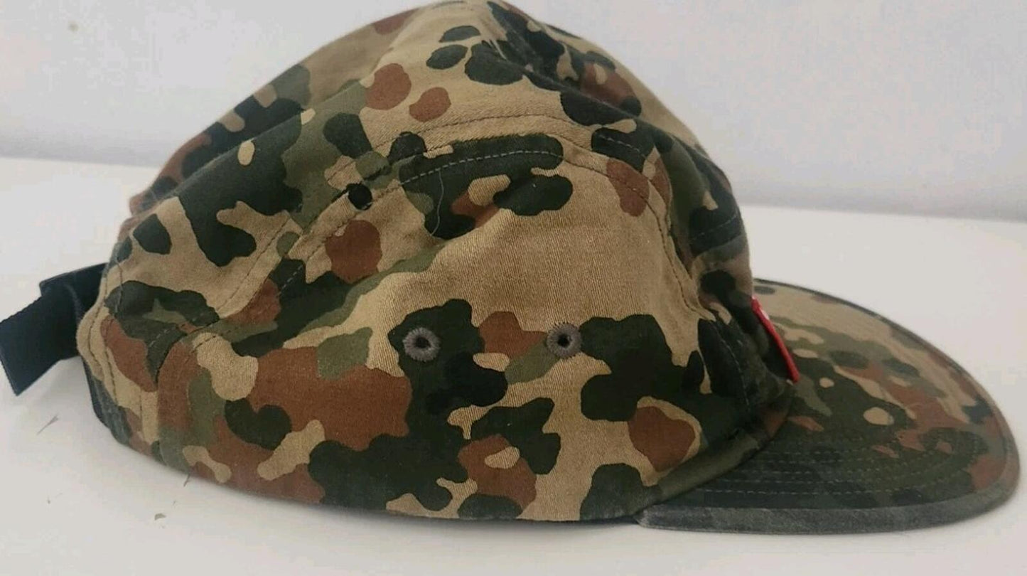 SS19 Supreme Military Camp Cap Deutsches Flecktarn-Tarnmuster