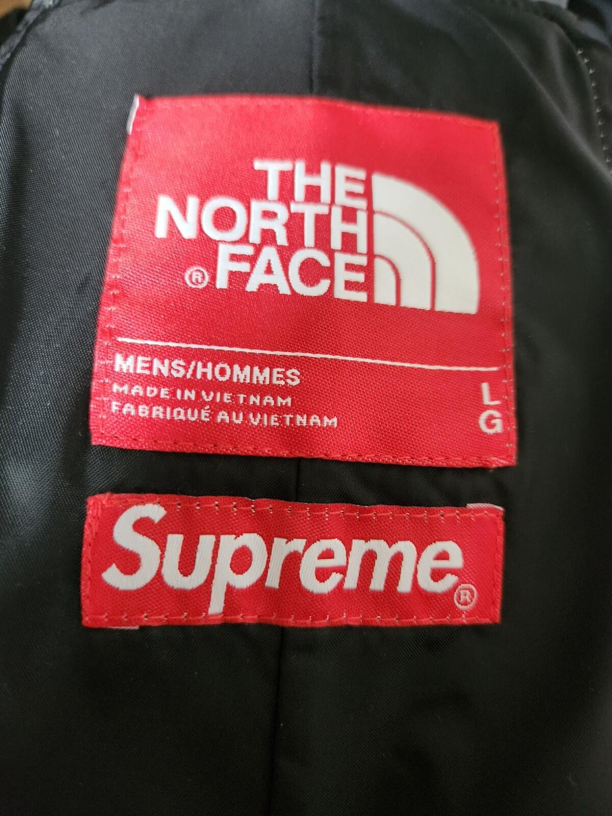 SS18 Supreme The North Face Metallic Mountain Bib Pants Salopettes Snow Pant TNF
