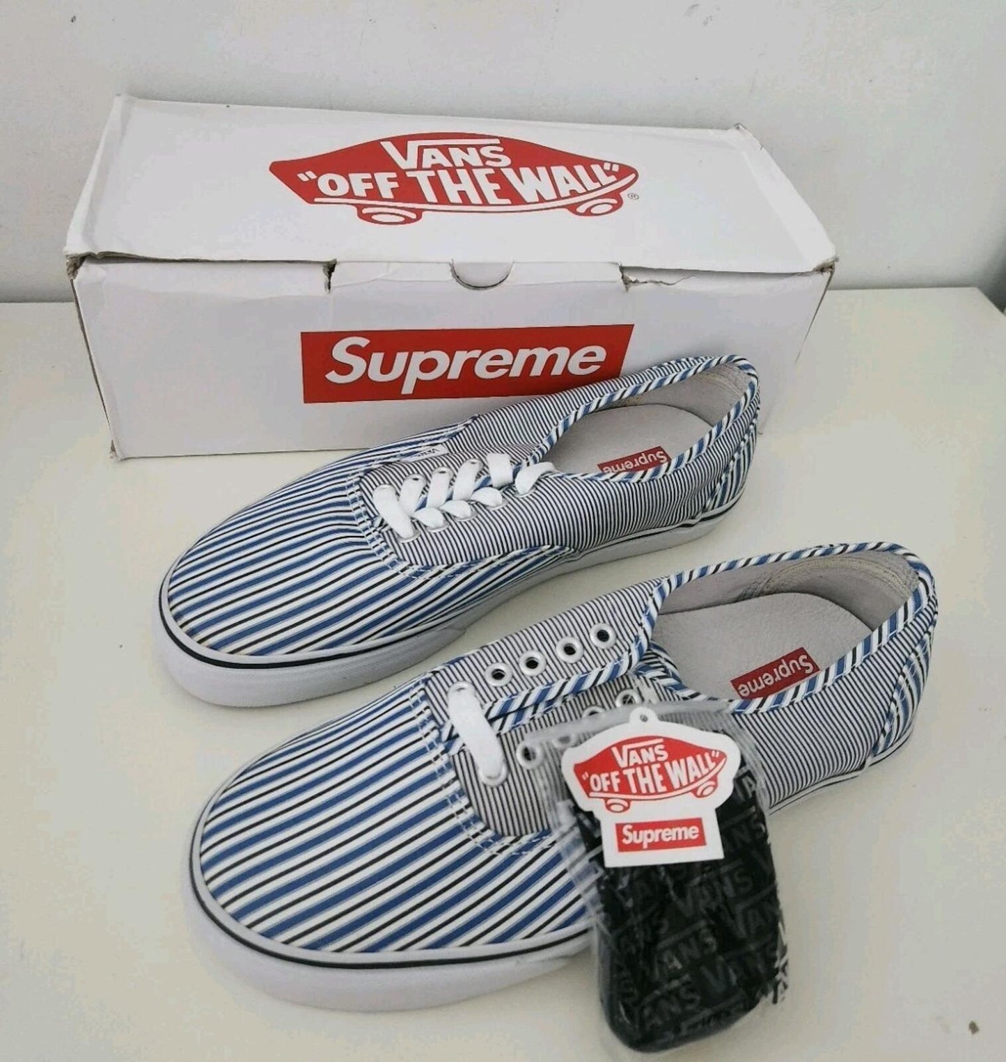 SS12 Supreme x Vans Comme Des Garcons Authentic Pro US 9.5 UK 8.5 EU 42.5 CDG