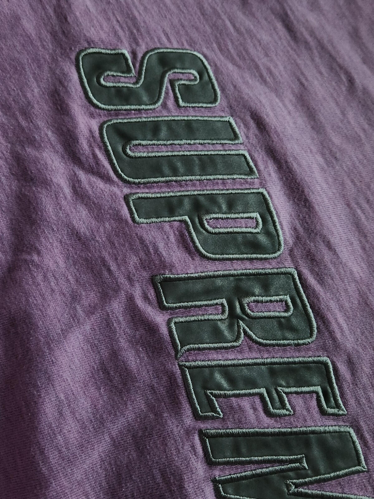 FW17 Supreme Reflective L/S Top Tee Pink Size S