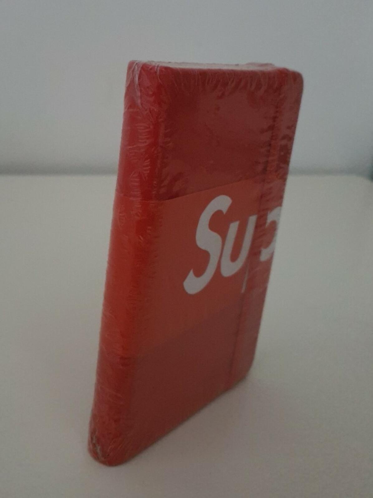 SS10 Supreme red notebook note pad book diaries A6 Very rare new / unopened