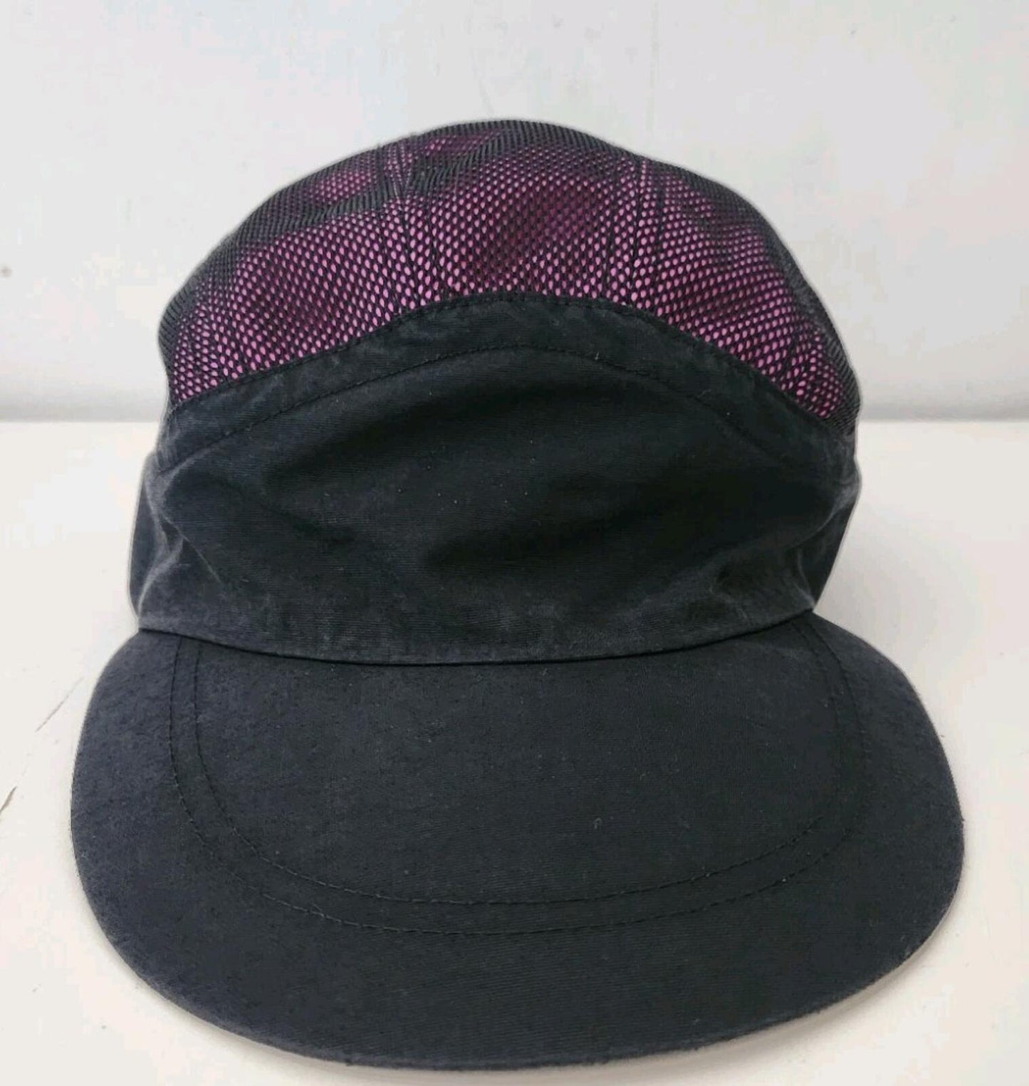 FW17 Supreme x Nike Trail Running Hat Black Pink Cap Reflective