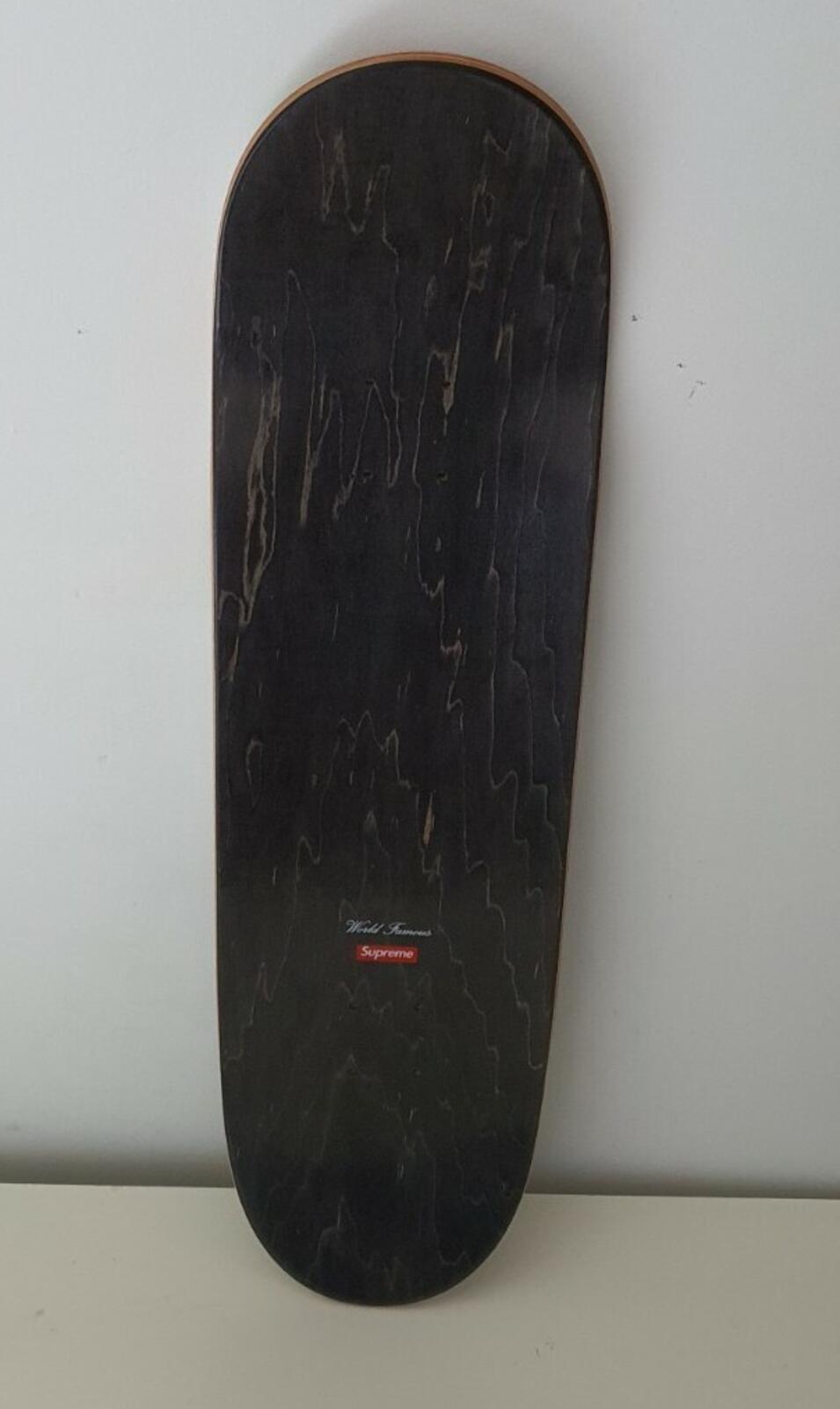 FW16 Supreme Blade Whole Car Skateboard Deck White Skate Accessory