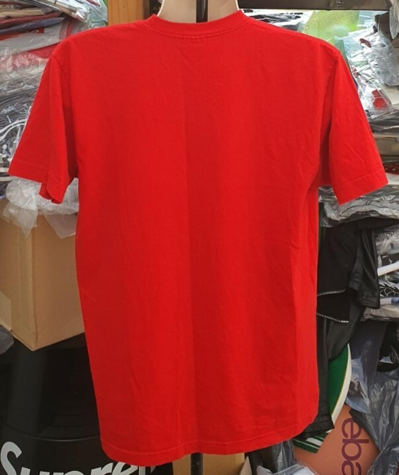 SS13 Supreme Emblem tee size L large lime T-shirt Rare 2013 Vintage