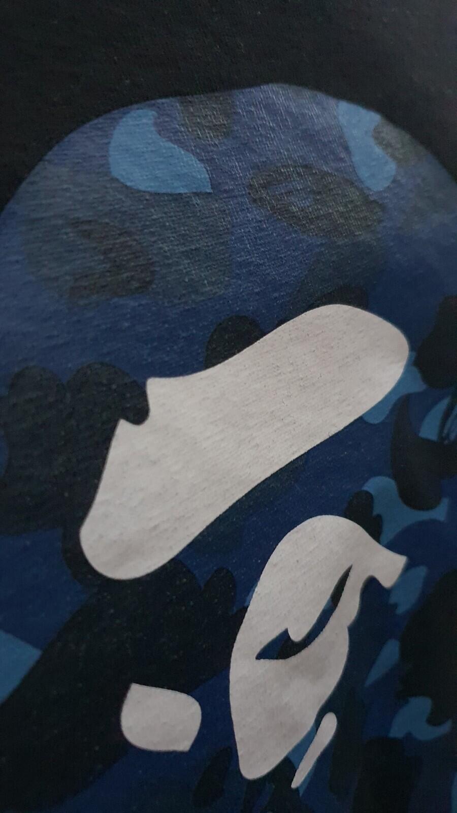 A Bathing Ape Bape Color Camo Tee Bape Head T-shirt size XL