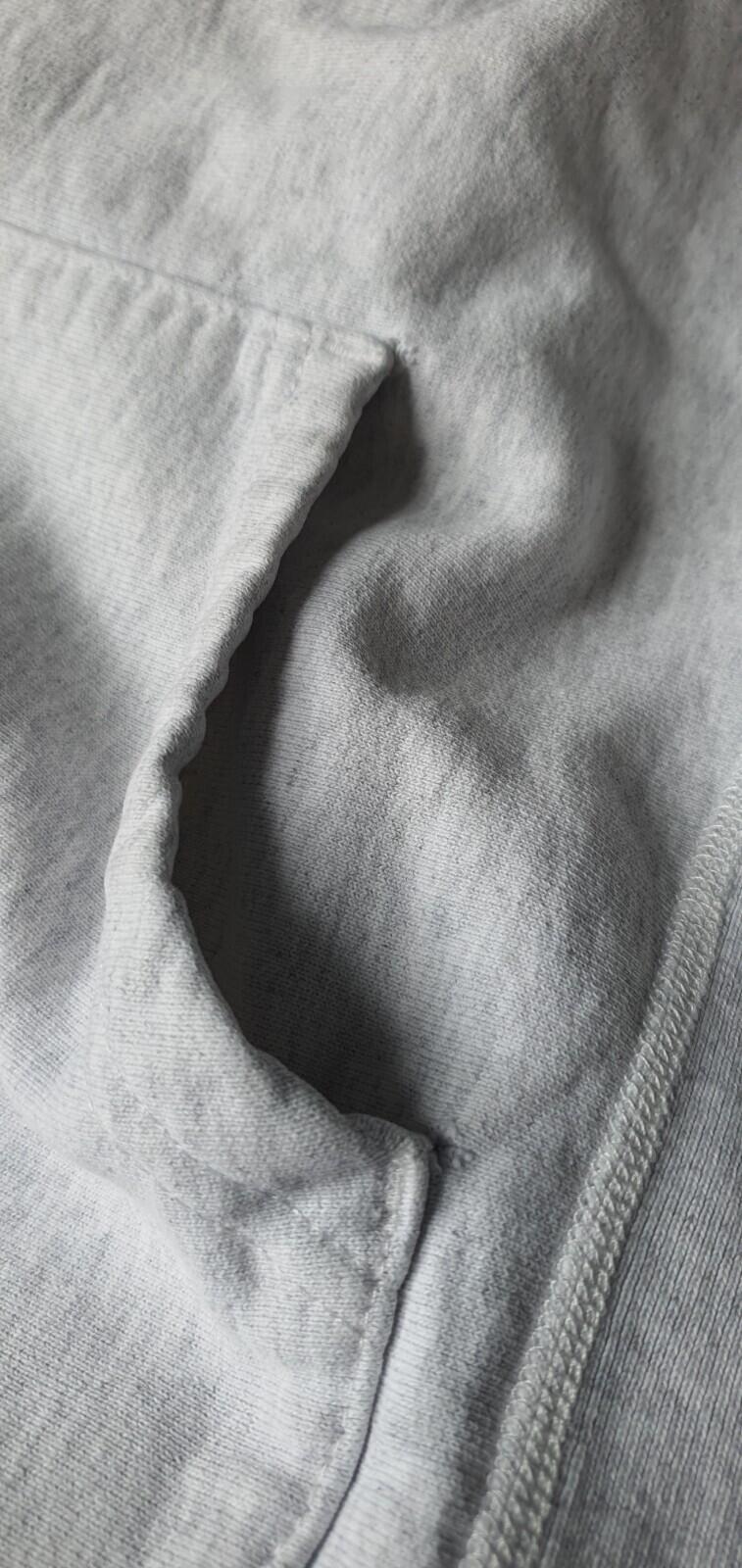 FW15 Supreme S Logo Hooded Sweatshirt size M medium grey hoodie