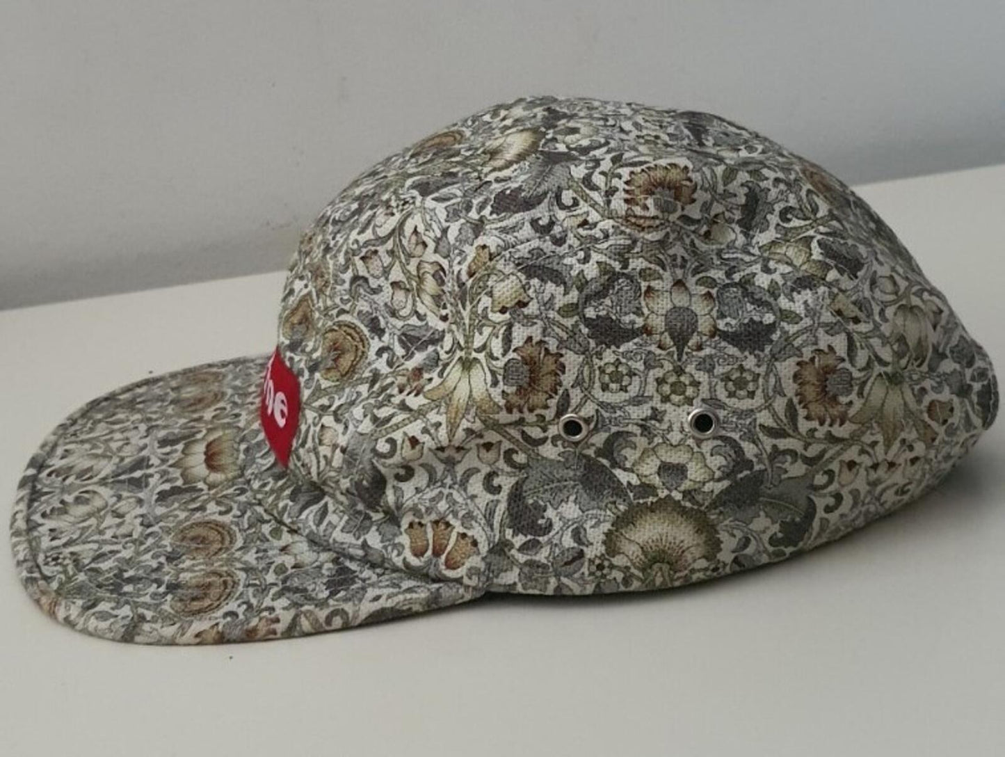 SS12 Supreme Liberty Art Fabrics Floral Camp Cap vintage 2012 hat box logo Rare