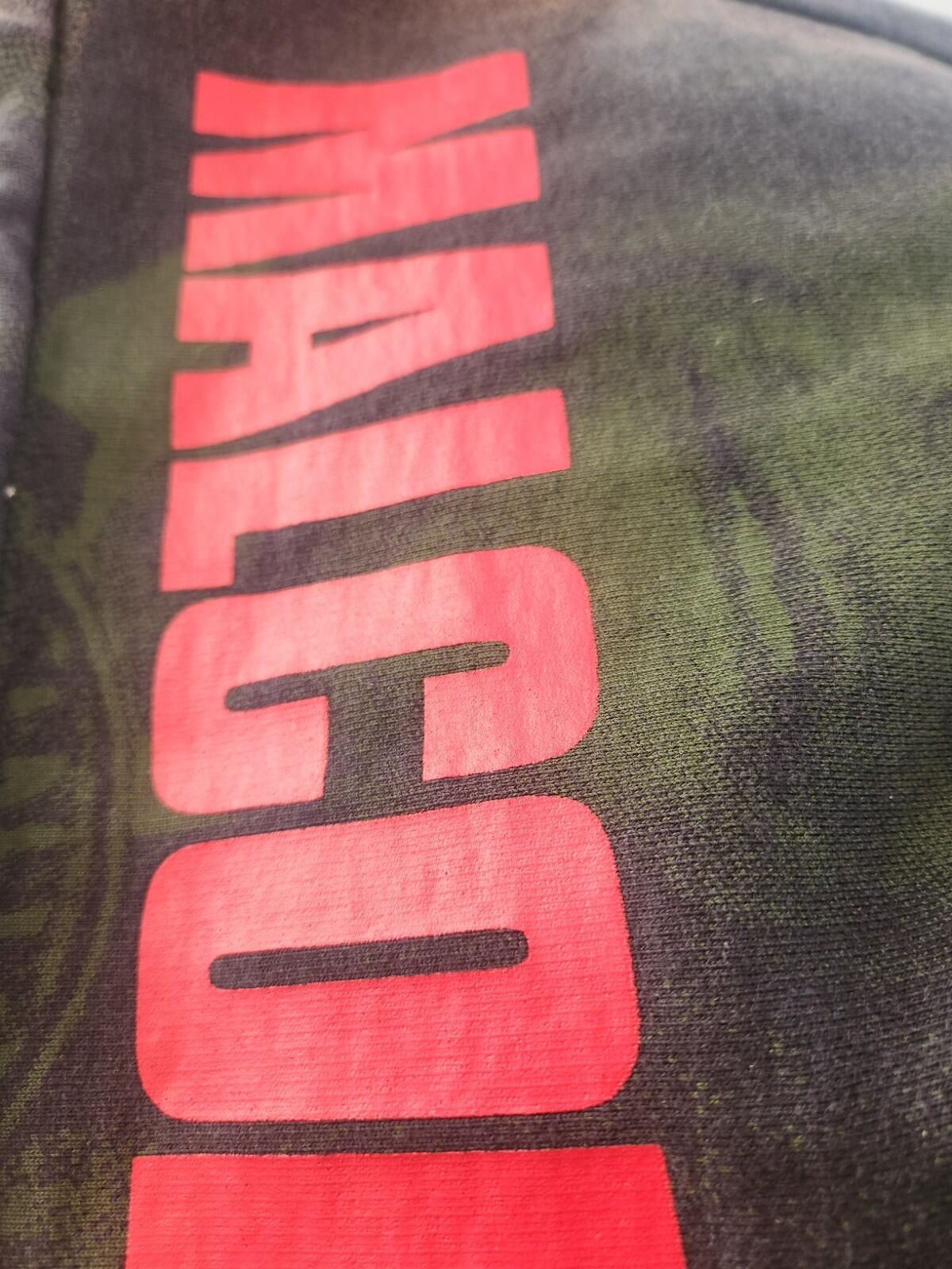 SS15 Supreme x Malcolm X Hooded Sweatshirt Size M BLEACHED