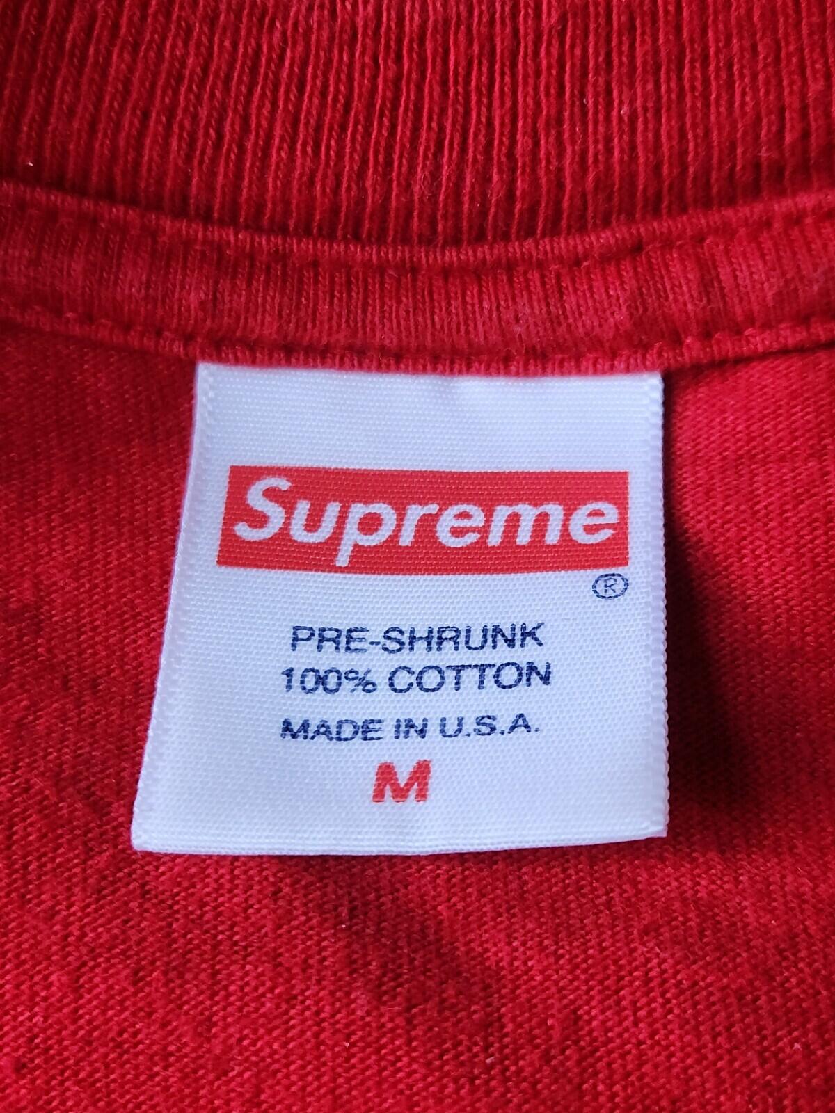 SS21 Supreme Water Pistol Tee Red Size M