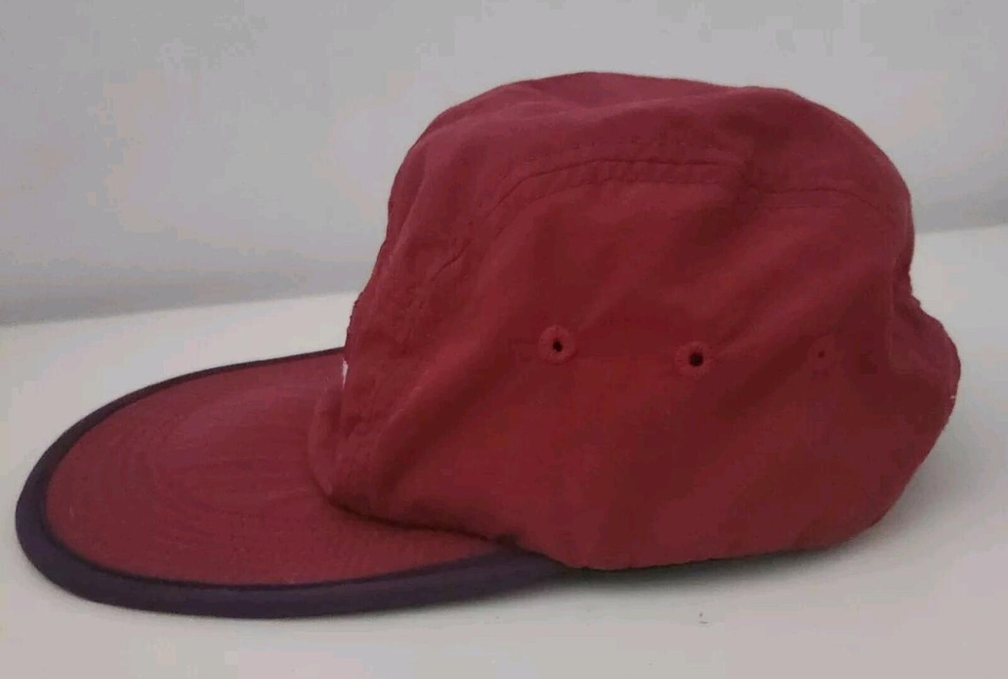 SS12 Supreme Nylon Soft Bill Camp Cap Burgundy