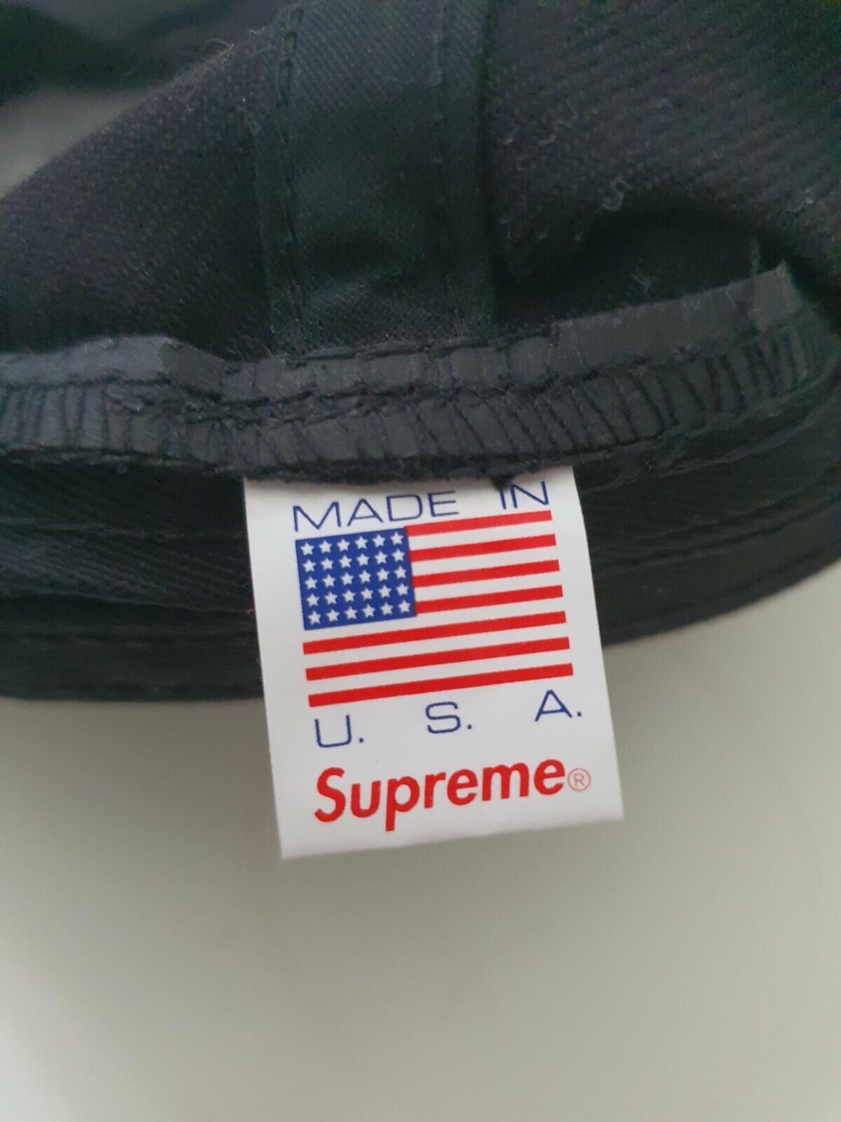 SS20 Supreme Supreme Team 6-panel Cap Black