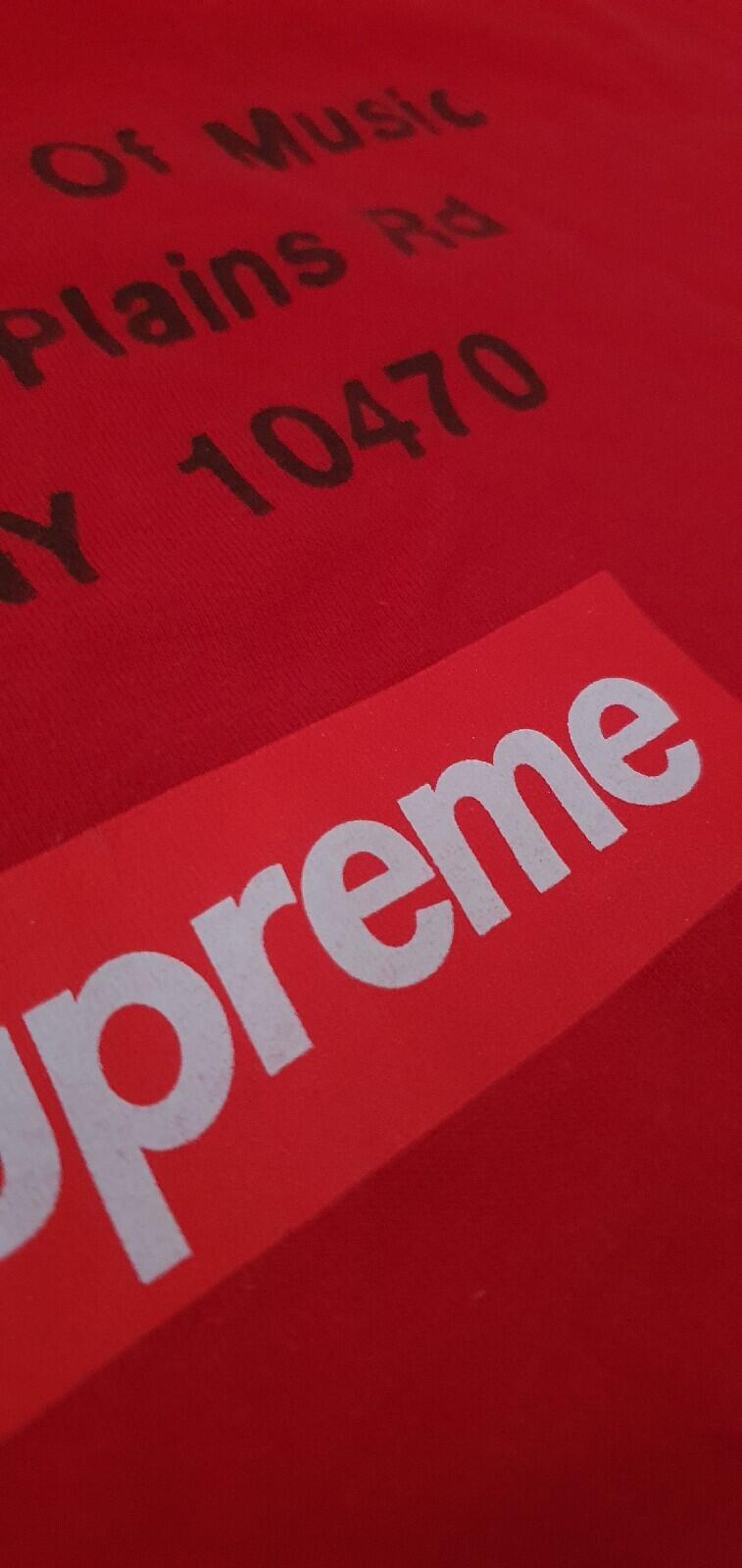 SS13 Supreme Wackies tee red size L large t-shirt vintage box logo 2013 Rare