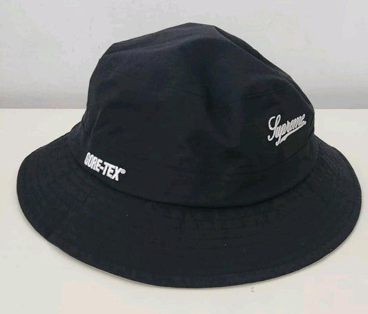 SS19 Supreme GORE-TEX crusher Medium Large bucket hat Black Waterproof M /L New