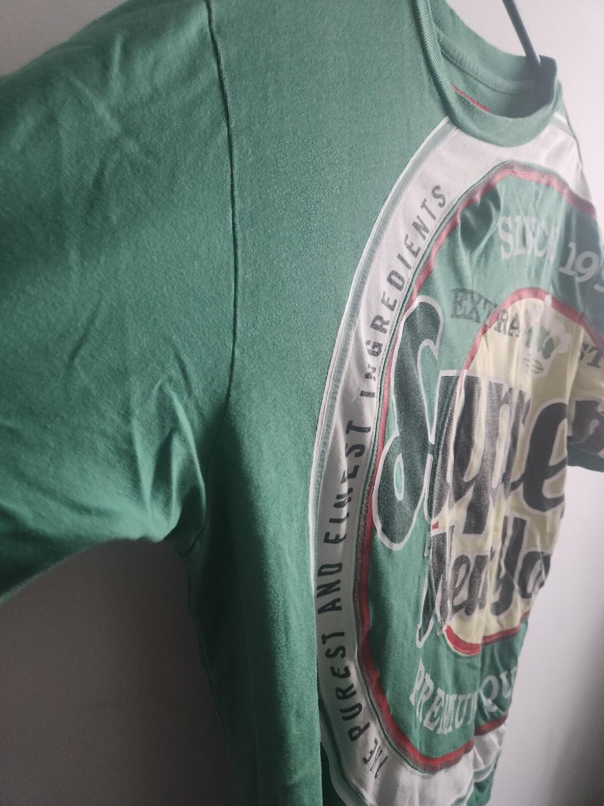 SS25 Supreme Lager S/S Top Green Tee size S Small T-Shirt