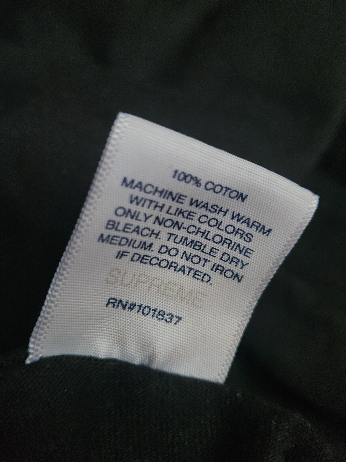 SS21 Supreme Clayton Patterson L/S Tee Black Size XL