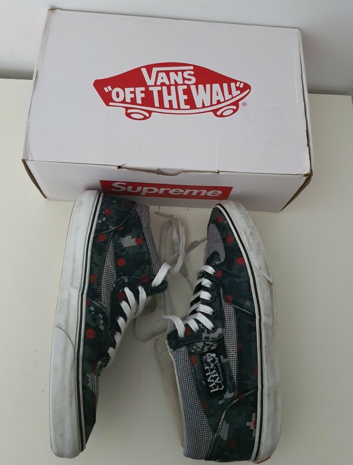 SS13 Supreme Vans x CDG Shirt Half Cab Pro US 9 UK 8 EUR 42 digi camo Trainers
