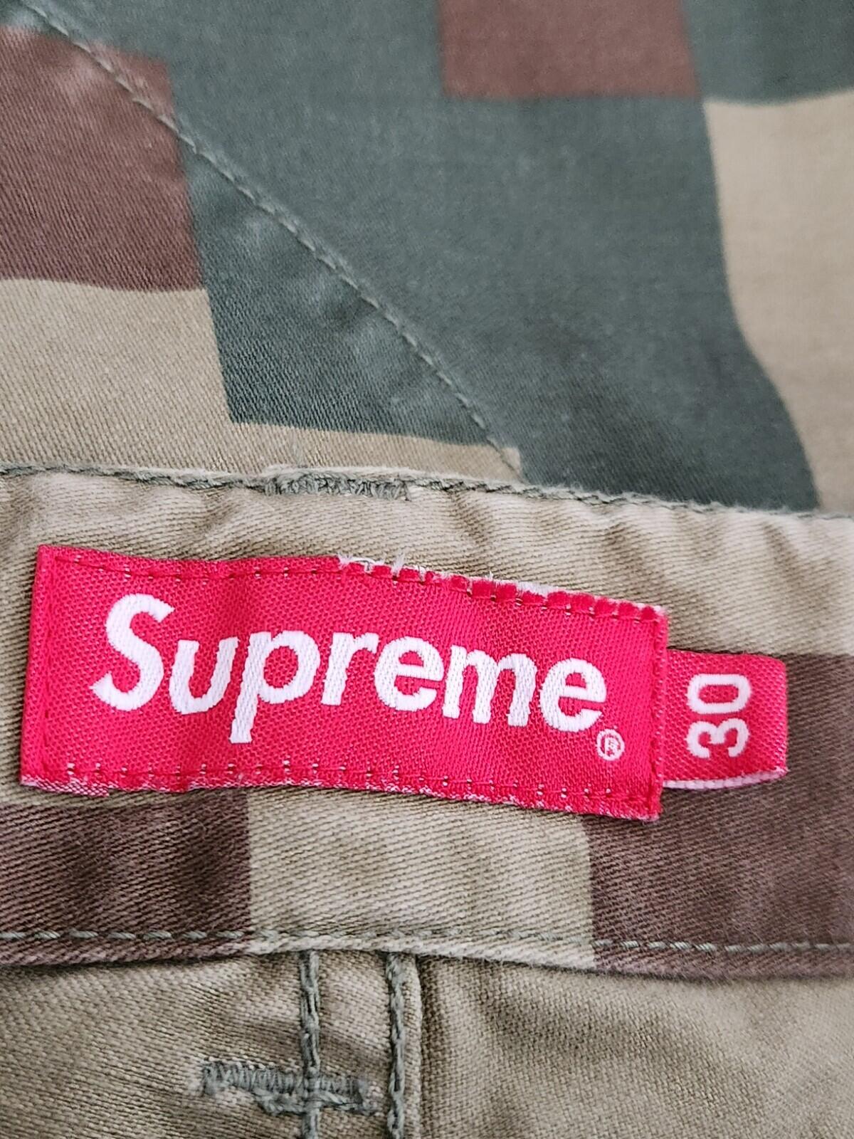 FW20 Supreme cargo pant size 30 W30 L30 Olive Digi Camo