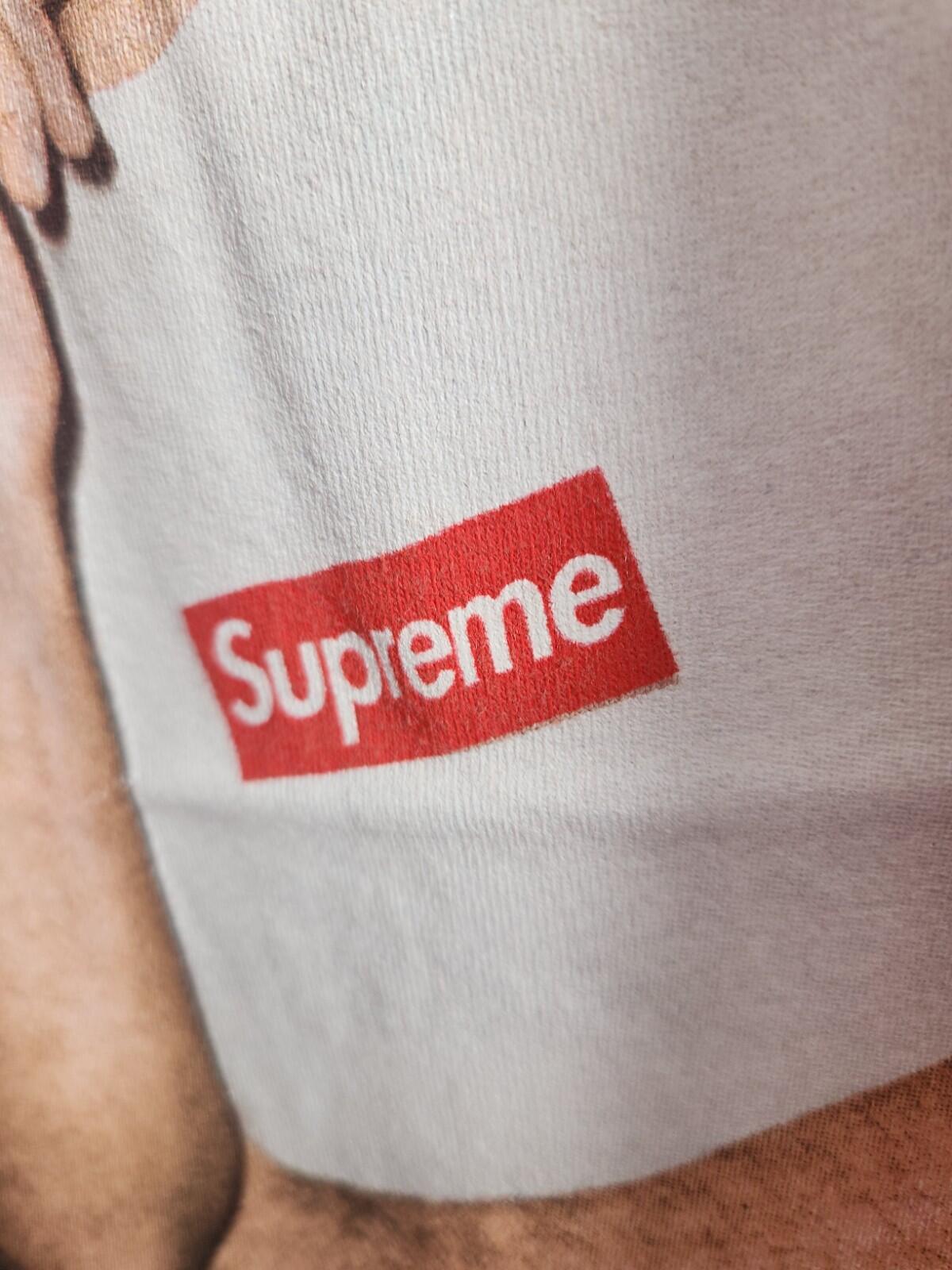 SS16 Supreme x Morrissey Photo Tee Red Size L