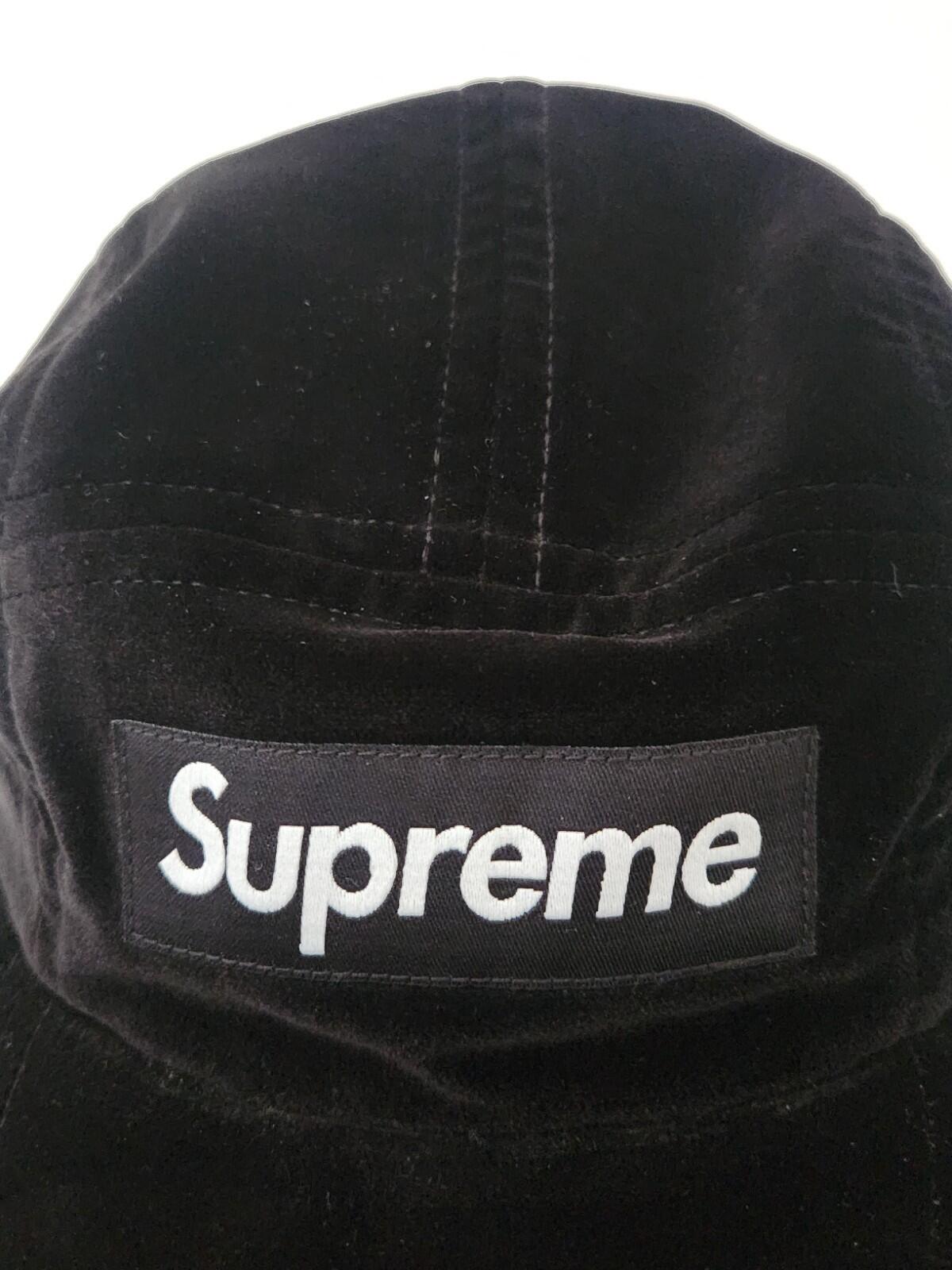 SS16 Supreme Neon Velour Camp Cap Box Logo Hat Made In USA