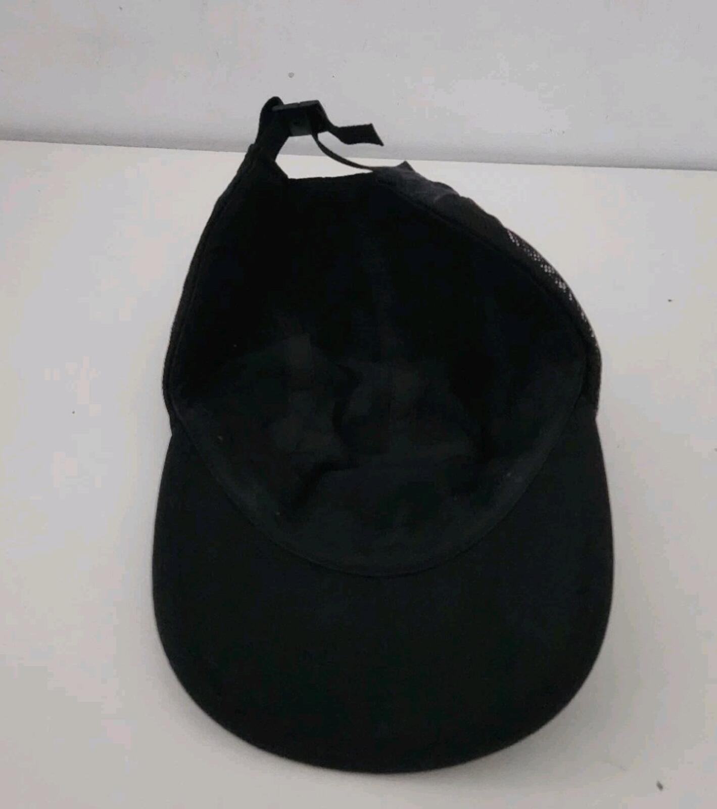FW24 Supreme Mesh Pocket Camp Cap black nylon hat