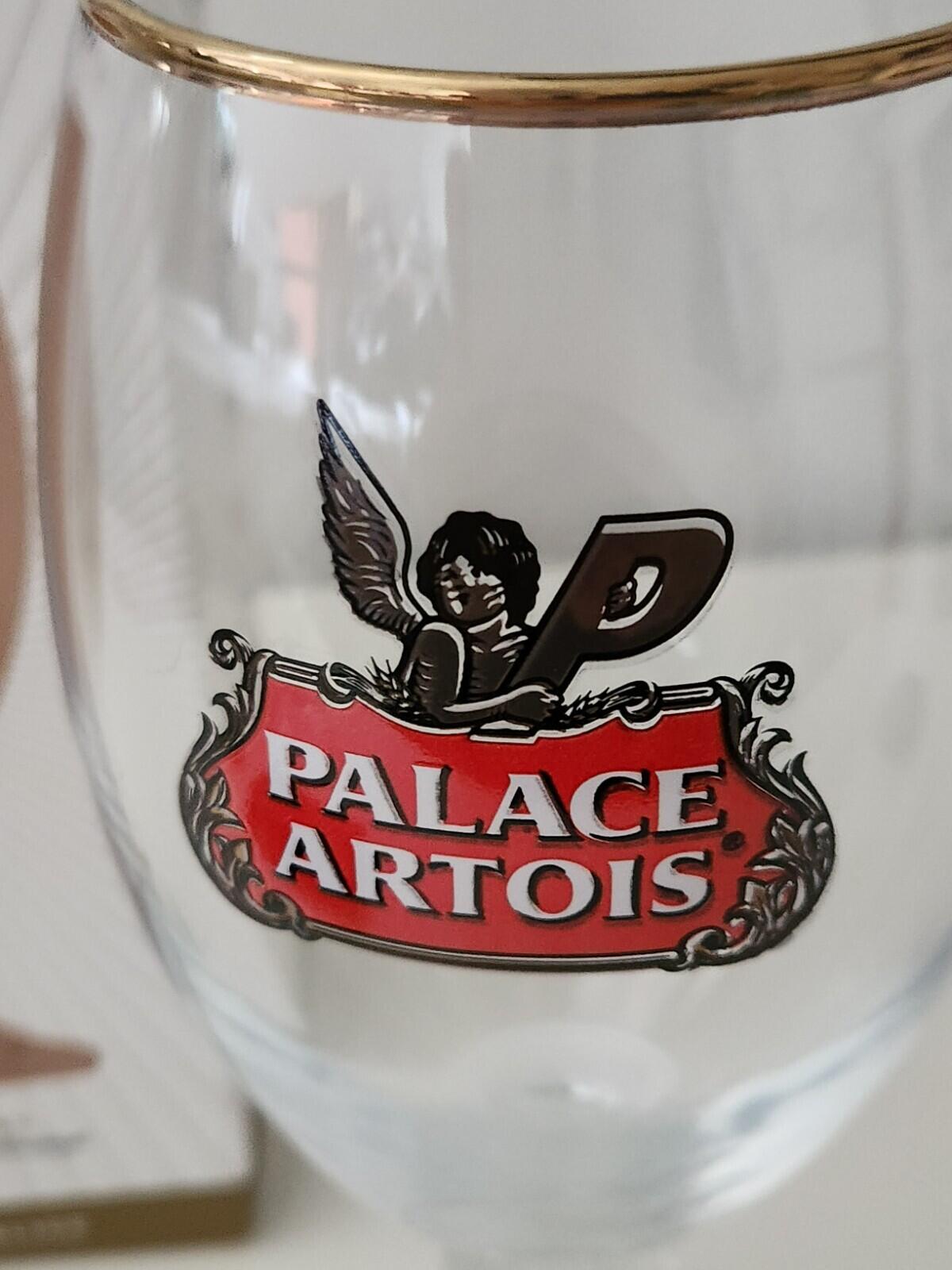 AW21 Palace Skateboards x Stella Artois Pint-Kelch Klarglas Bier Accessoire