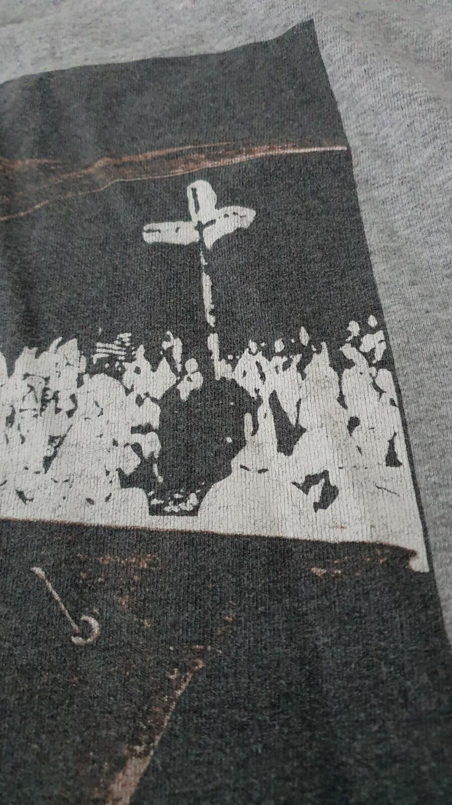 SS14 Supreme x Dead Kennedys L/S Tee Heather Grey Größe M