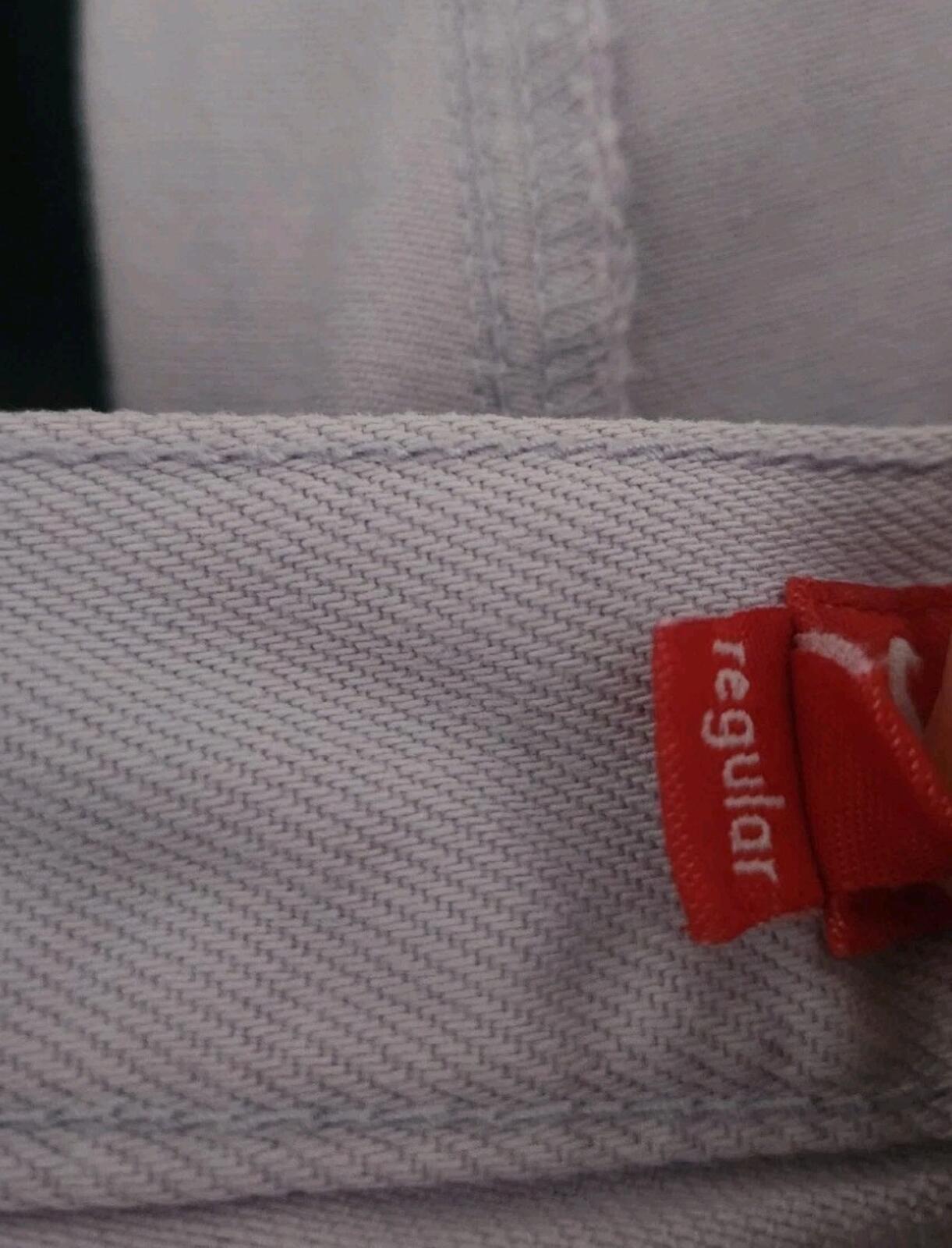 FS22 Supreme Regular Jeans 32 W32 L32 lavendelfarbene Hose Enzymwäsche 13 oz Denim