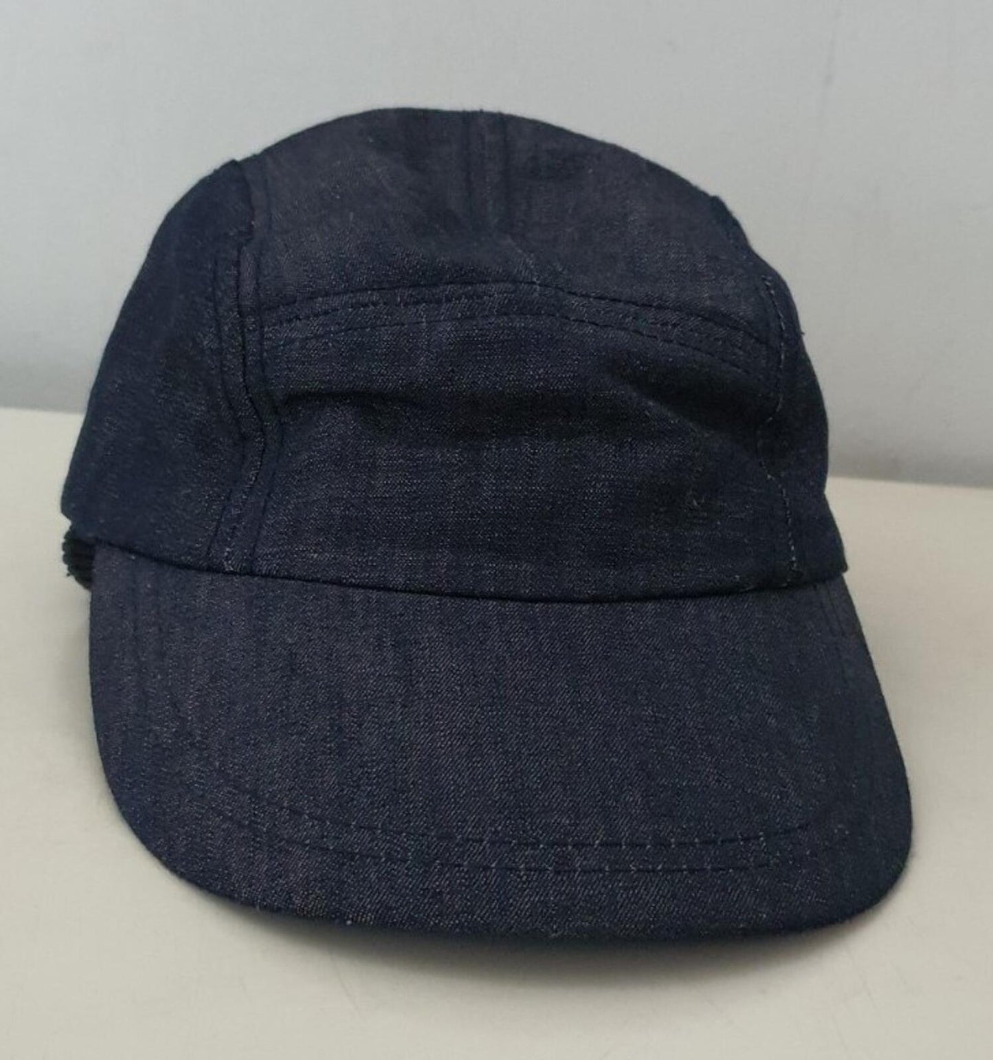 SS11 Supreme Denim Sports Cap Leinen Fitted Hat Vintage 2011 Sehr selten
