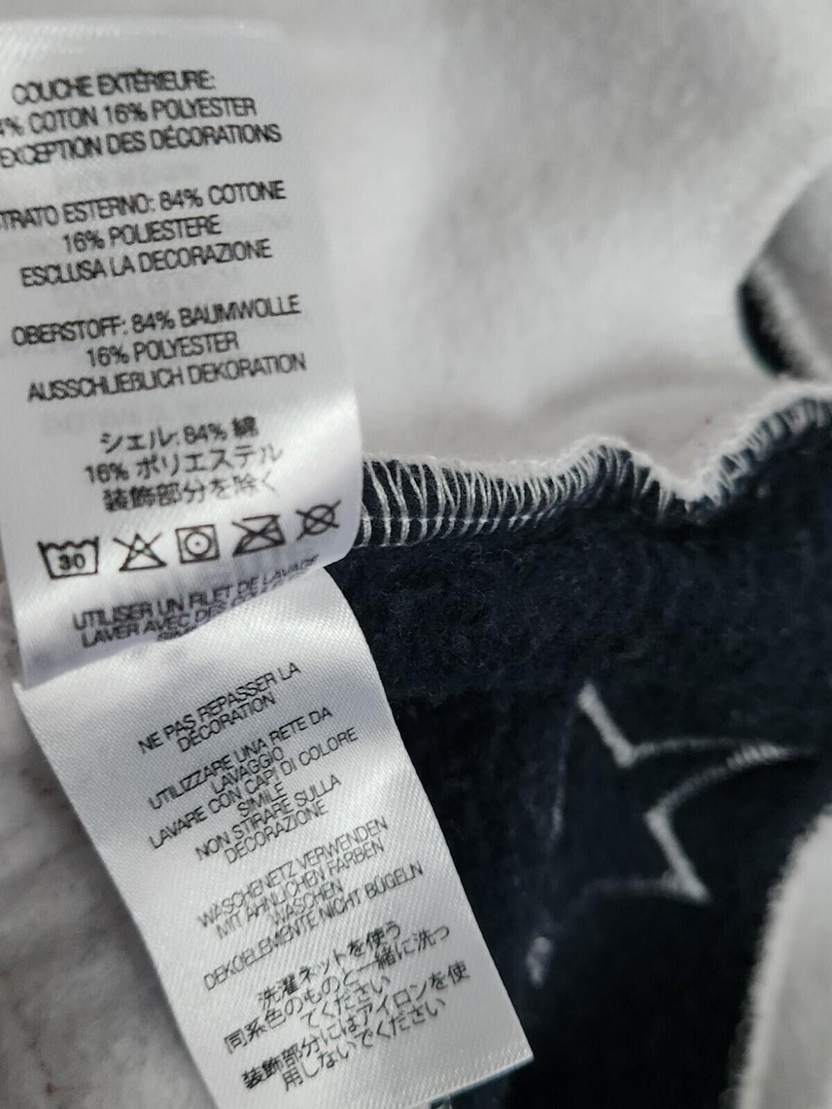 FW22 Supreme Hockey Hooded Sweatshirt Grau Hoodie XXL 2XL Bestickt 22 Sterne