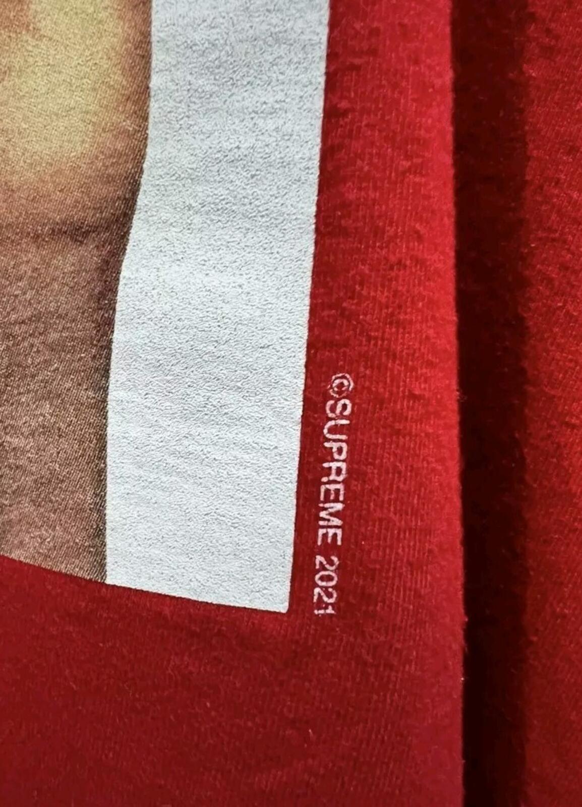SS21 Supreme Water Pistol Tee Red Size M