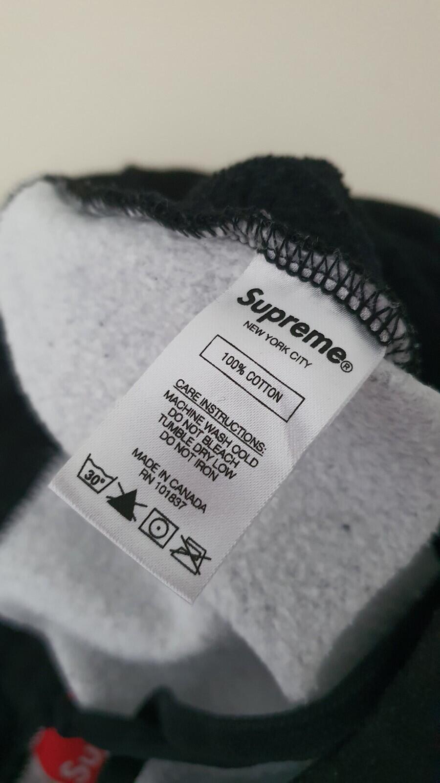 SS19 Supreme S Logo Colorblocked sweatshort black L large shorts sweat short